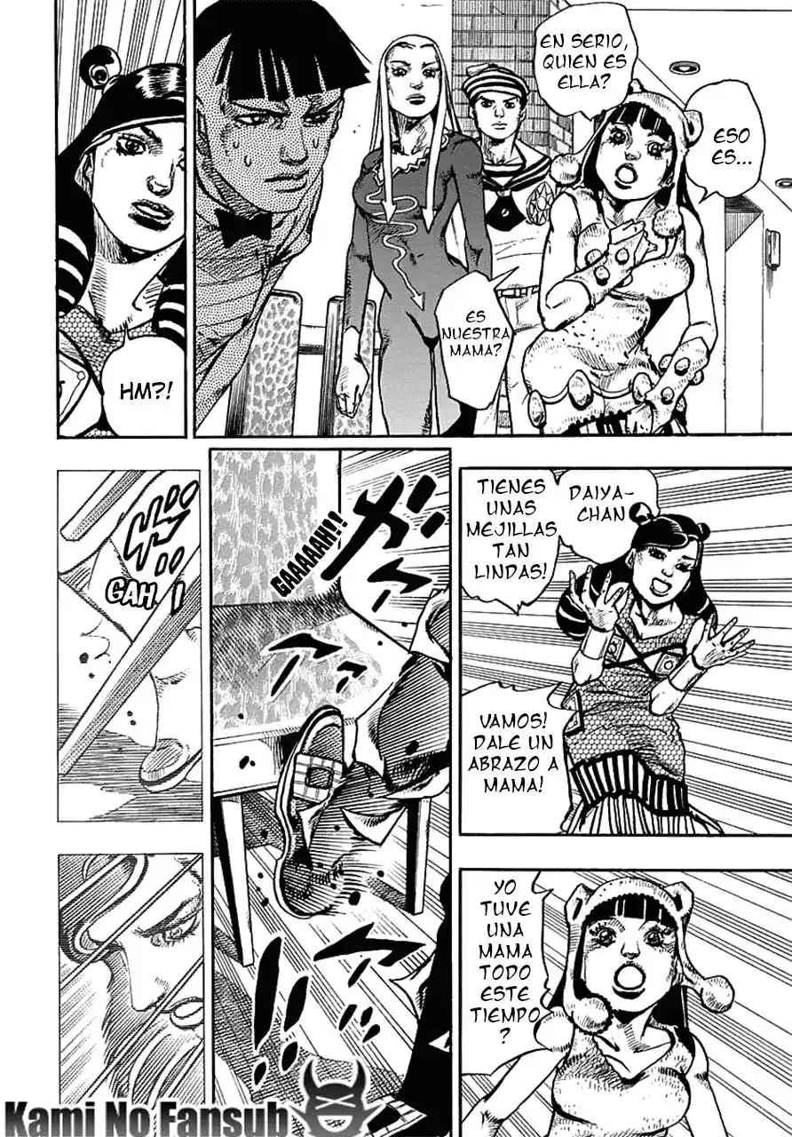 JoJo's Bizarre Adventure Parte 8: JoJolion Capitulo 58: Amanecer de la Familia Higashikata página 33