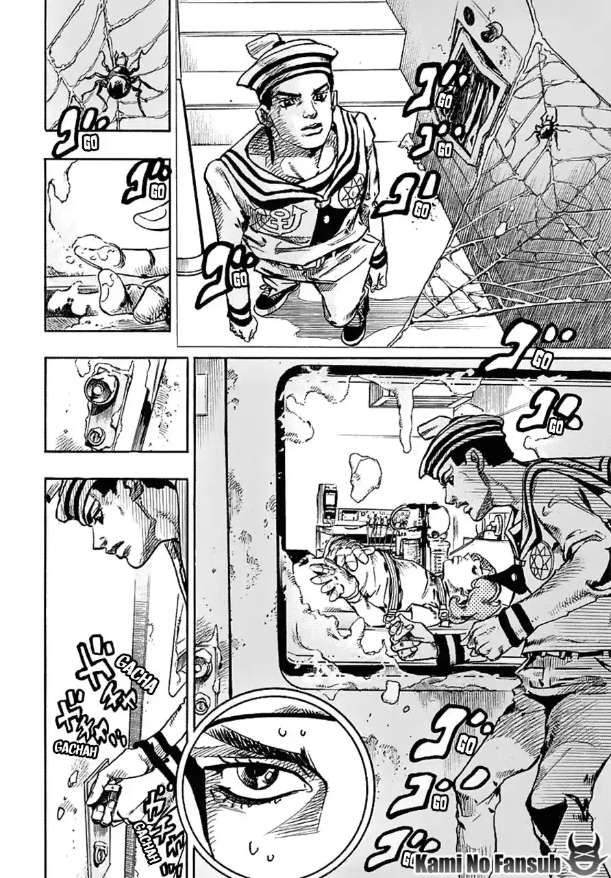 JoJo's Bizarre Adventure Parte 8: JoJolion Capitulo 58: Amanecer de la Familia Higashikata página 7