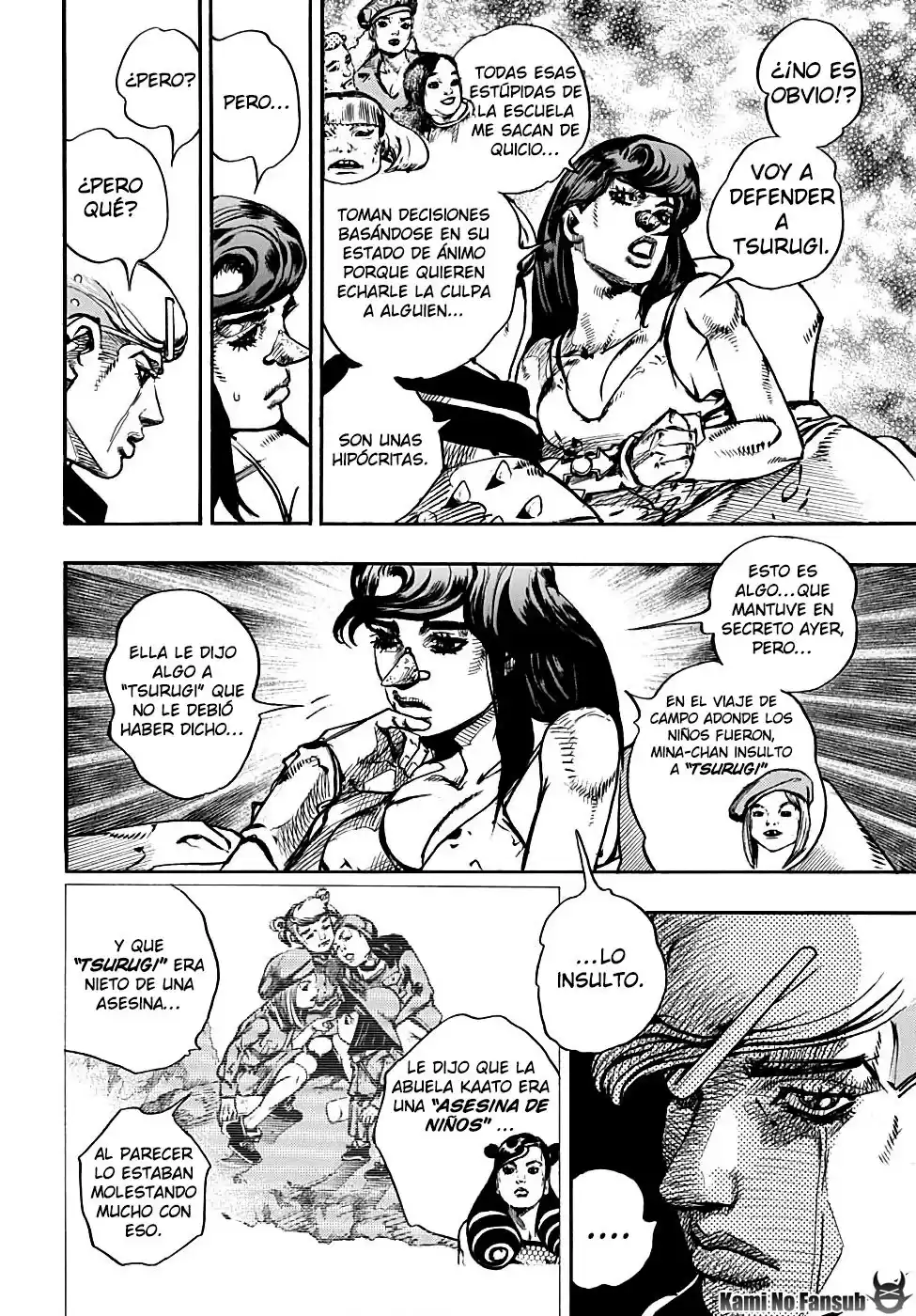 JoJo's Bizarre Adventure Parte 8: JoJolion Capitulo 85: The Wonder of You, Parte 2 página 8