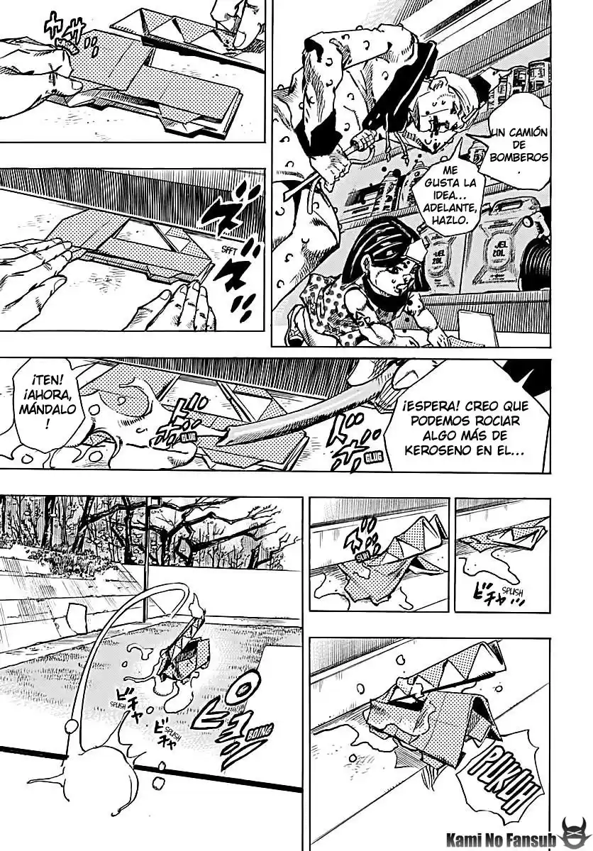 JoJo's Bizarre Adventure Parte 8: JoJolion Capitulo 74: La Presión de Ozone Baby, Parte 2 página 13