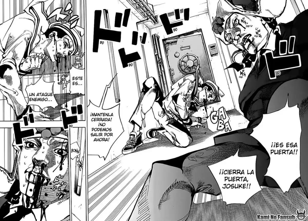 JoJo's Bizarre Adventure Parte 8: JoJolion Capitulo 74: La Presión de Ozone Baby, Parte 2 página 16