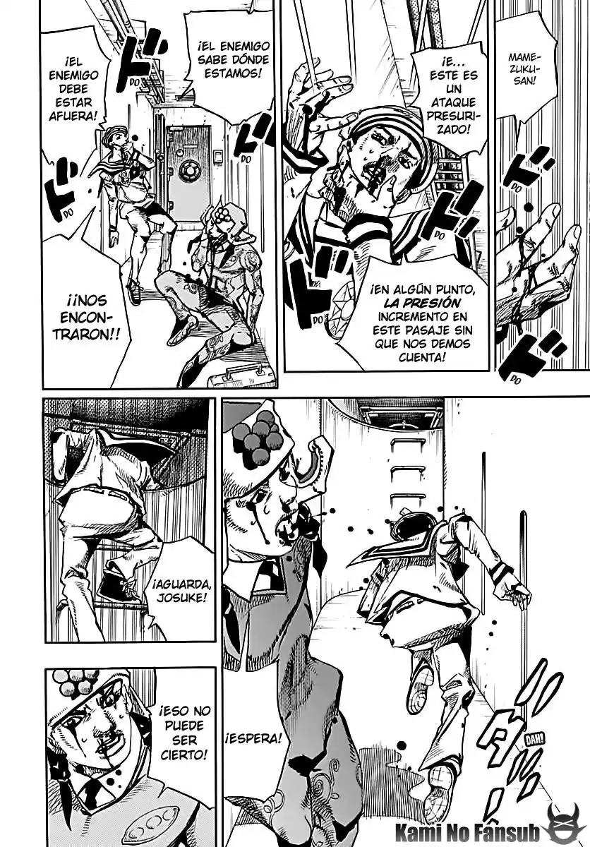 JoJo's Bizarre Adventure Parte 8: JoJolion Capitulo 74: La Presión de Ozone Baby, Parte 2 página 17