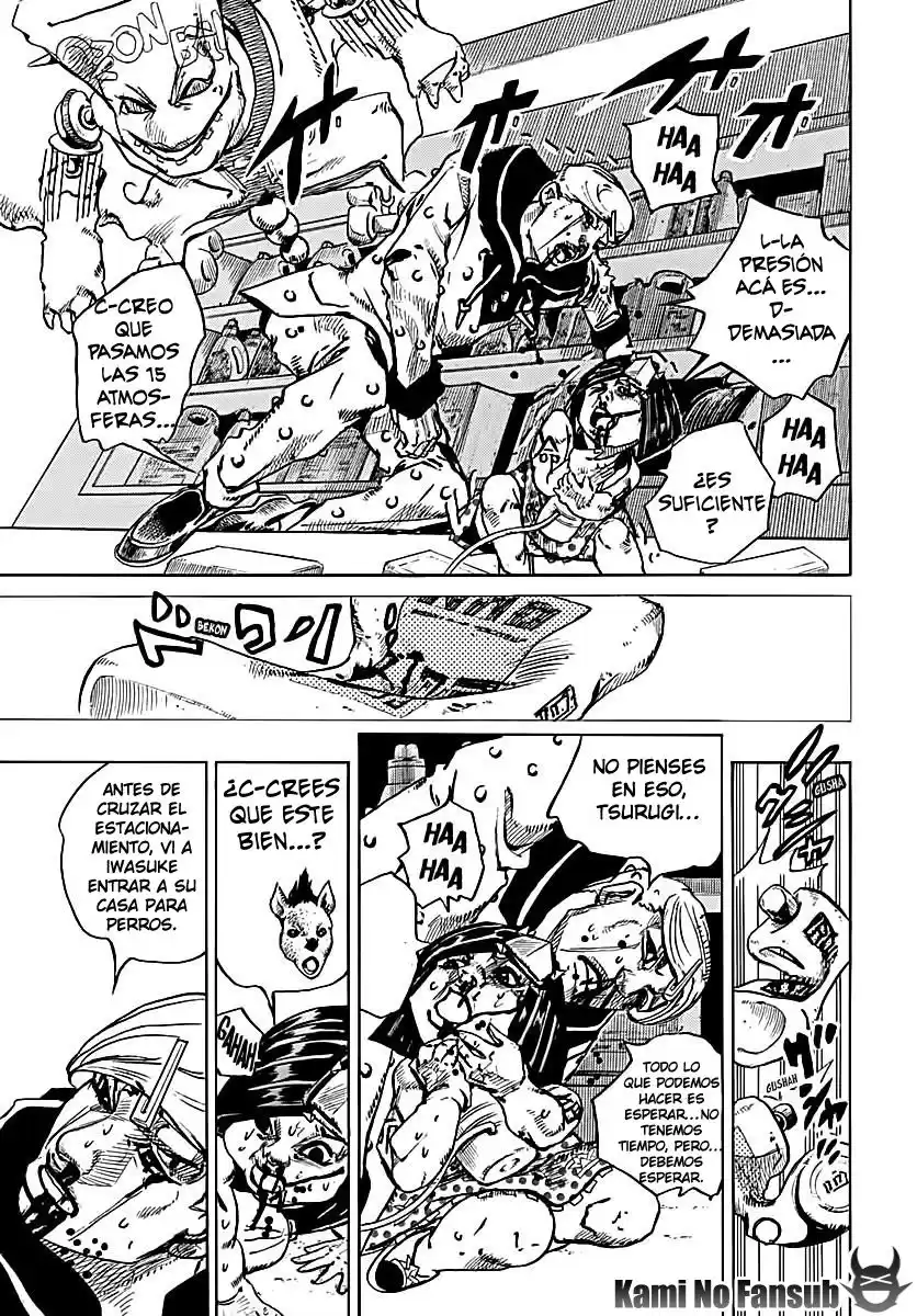 JoJo's Bizarre Adventure Parte 8: JoJolion Capitulo 74: La Presión de Ozone Baby, Parte 2 página 23