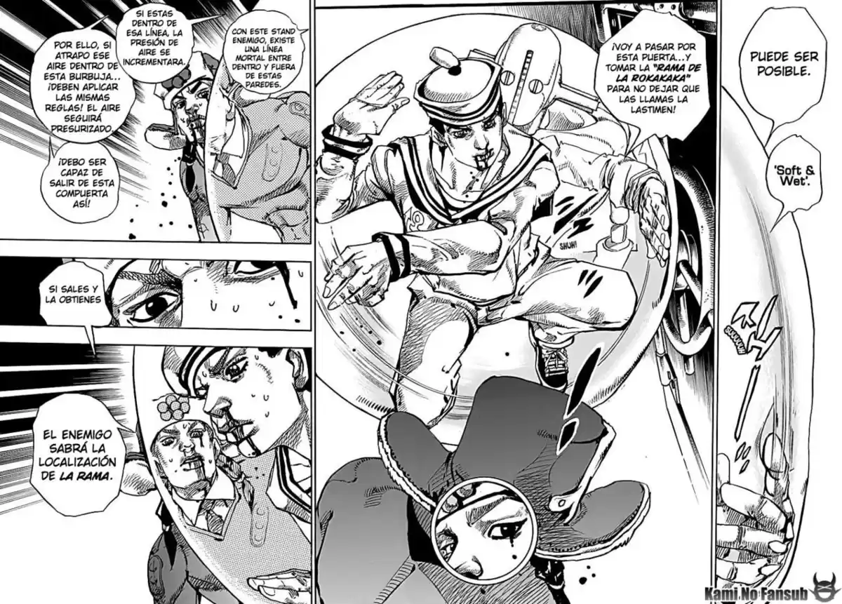 JoJo's Bizarre Adventure Parte 8: JoJolion Capitulo 74: La Presión de Ozone Baby, Parte 2 página 26