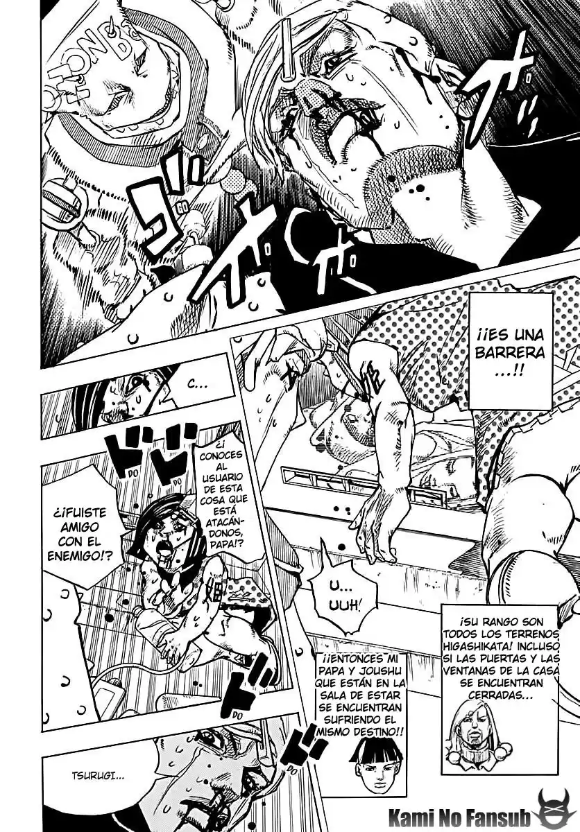 JoJo's Bizarre Adventure Parte 8: JoJolion Capitulo 74: La Presión de Ozone Baby, Parte 2 página 5