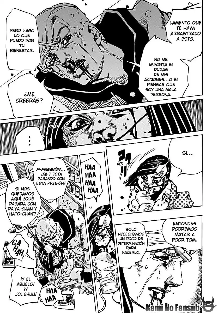 JoJo's Bizarre Adventure Parte 8: JoJolion Capitulo 74: La Presión de Ozone Baby, Parte 2 página 6