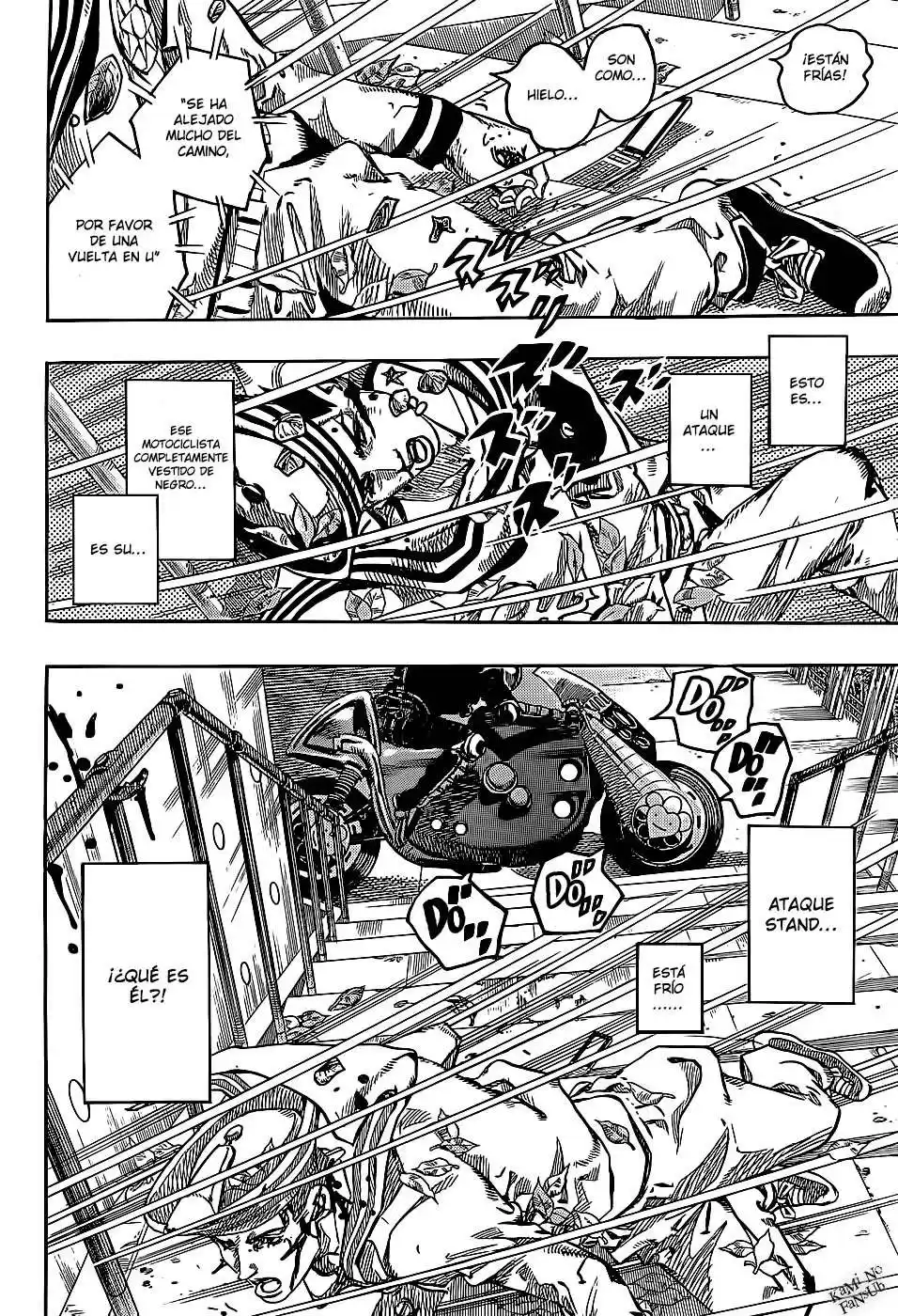 JoJo's Bizarre Adventure Parte 8: JoJolion Capitulo 13: "Paisley Park" y "Born This Way", Parte 2 página 10