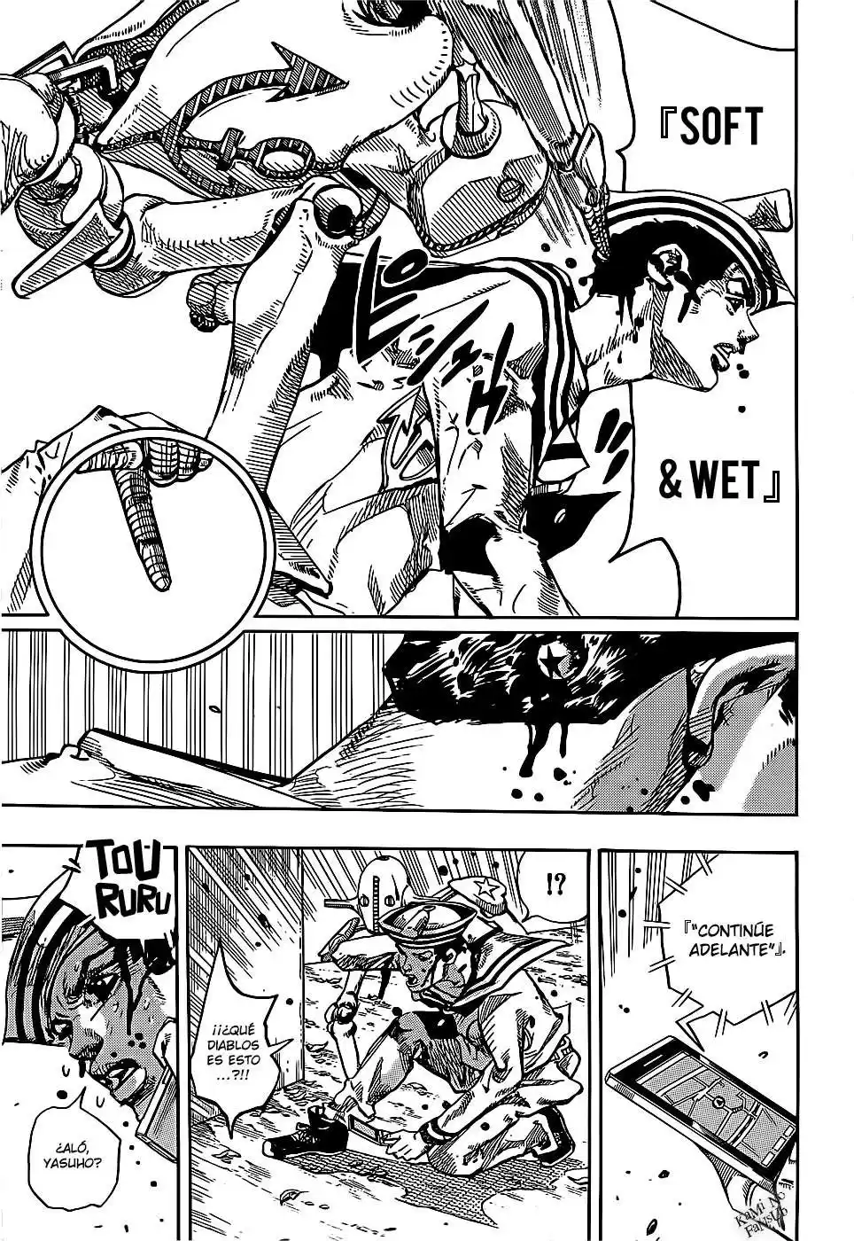 JoJo's Bizarre Adventure Parte 8: JoJolion Capitulo 13: "Paisley Park" y "Born This Way", Parte 2 página 13