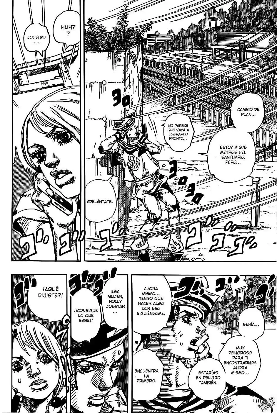 JoJo's Bizarre Adventure Parte 8: JoJolion Capitulo 13: "Paisley Park" y "Born This Way", Parte 2 página 14