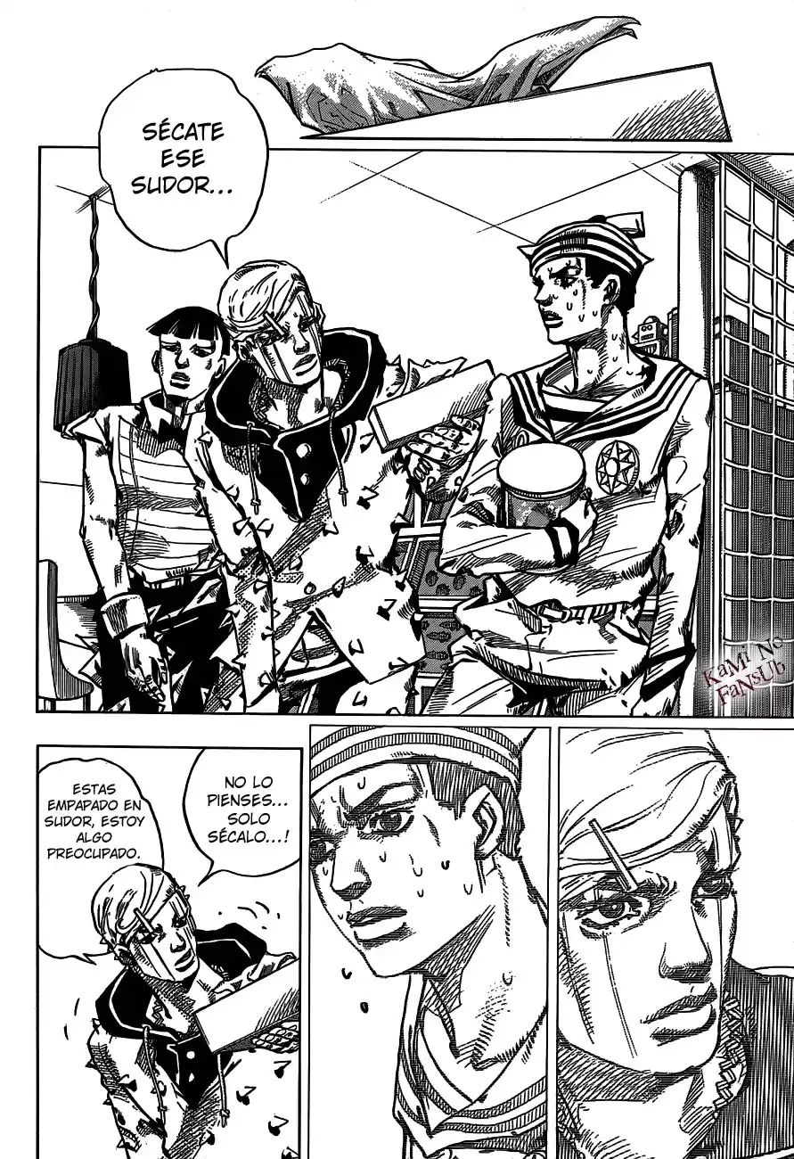 JoJo's Bizarre Adventure Parte 8: JoJolion Capitulo 38: Jobin Higashikata es un Usuario de Stand página 13