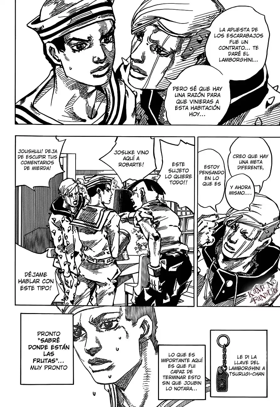 JoJo's Bizarre Adventure Parte 8: JoJolion Capitulo 38: Jobin Higashikata es un Usuario de Stand página 15