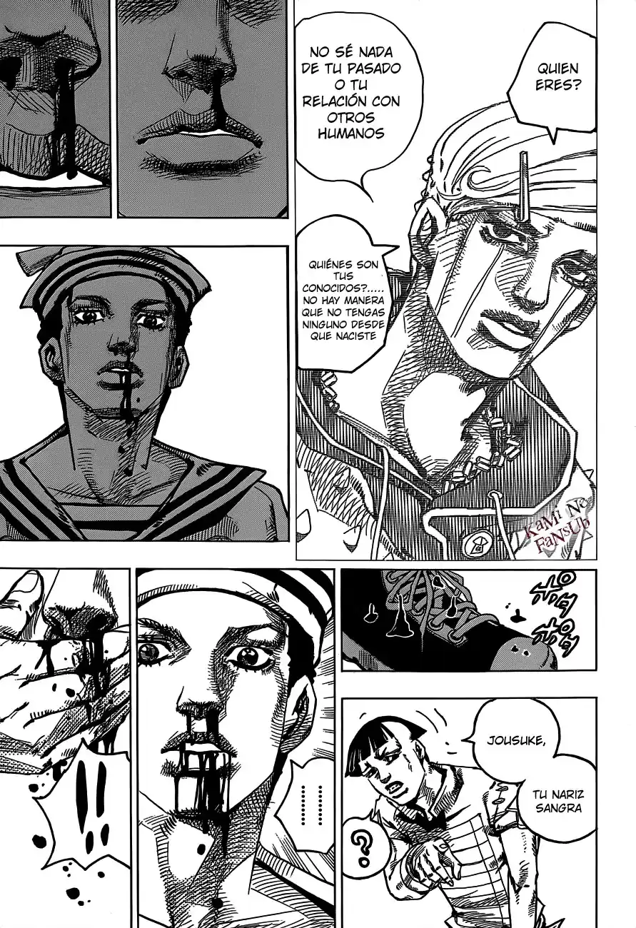 JoJo's Bizarre Adventure Parte 8: JoJolion Capitulo 38: Jobin Higashikata es un Usuario de Stand página 16