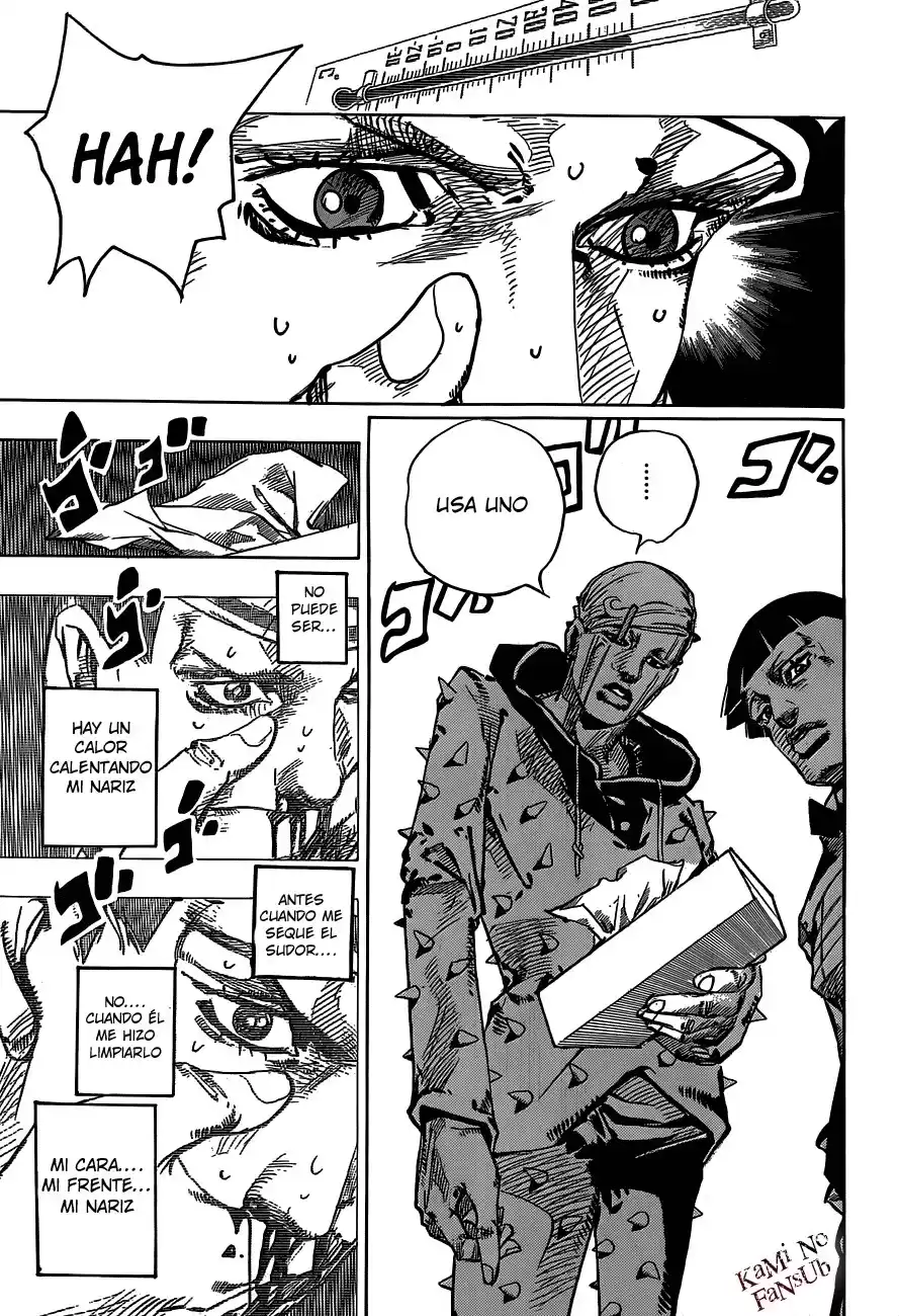 JoJo's Bizarre Adventure Parte 8: JoJolion Capitulo 38: Jobin Higashikata es un Usuario de Stand página 18