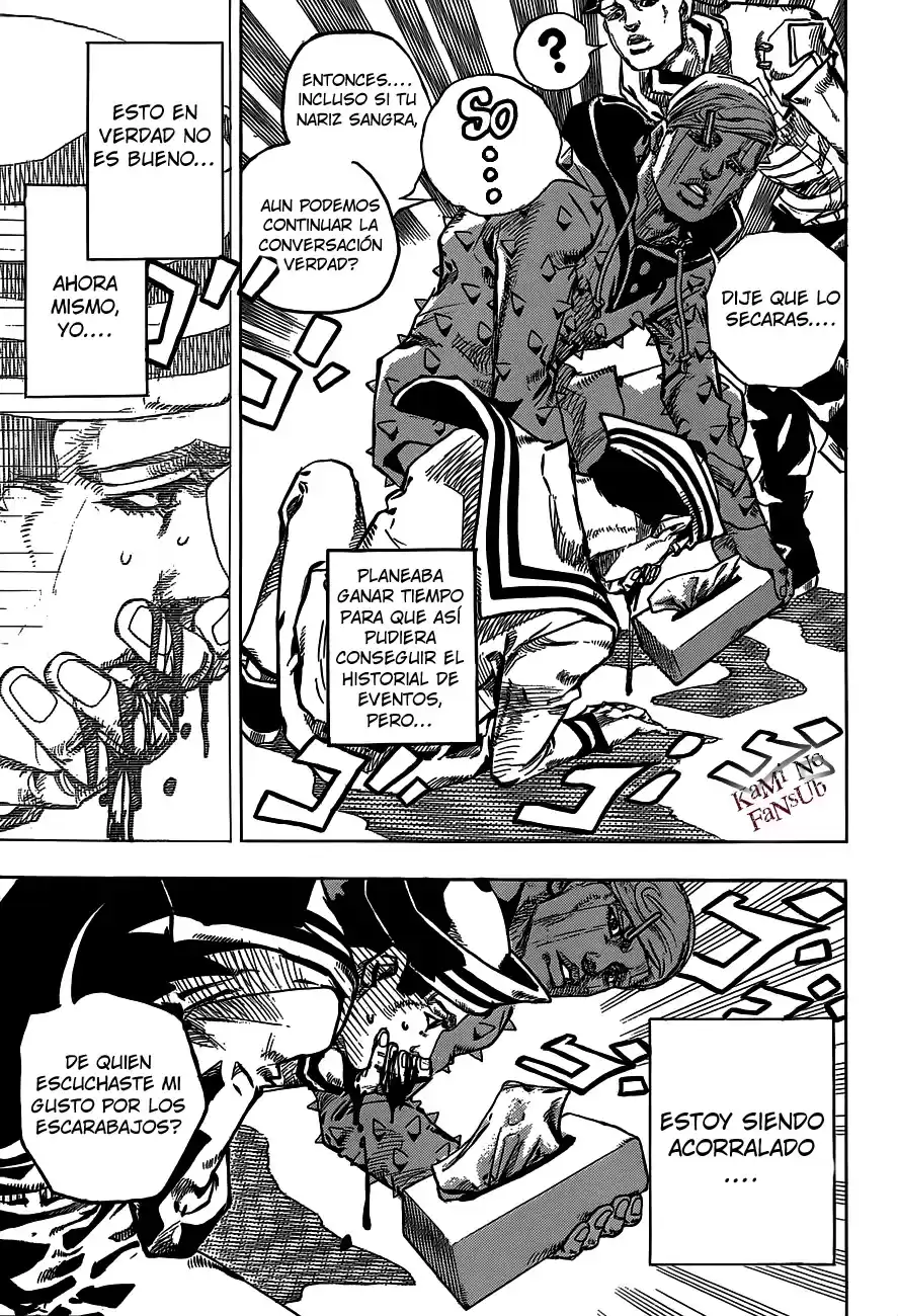 JoJo's Bizarre Adventure Parte 8: JoJolion Capitulo 38: Jobin Higashikata es un Usuario de Stand página 20