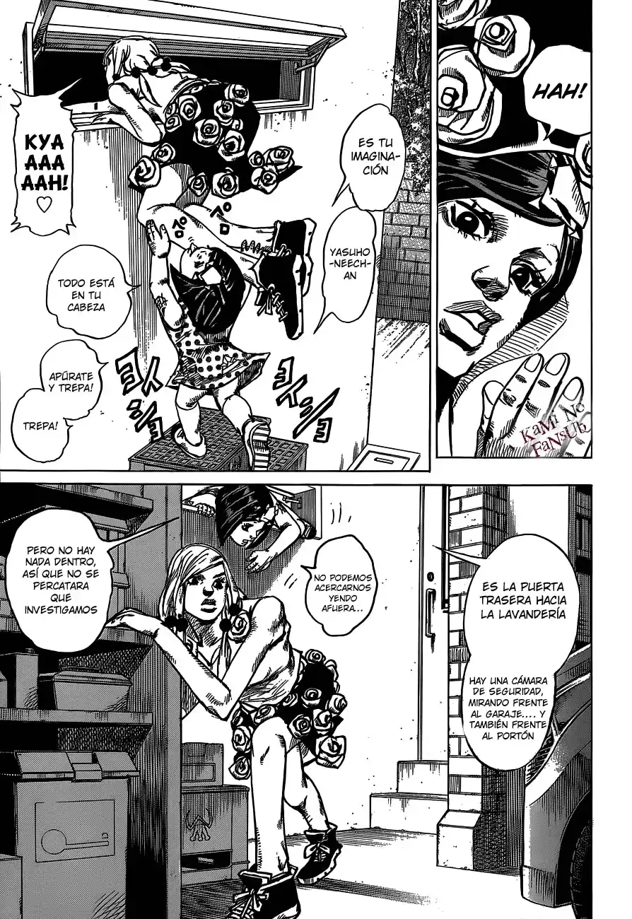 JoJo's Bizarre Adventure Parte 8: JoJolion Capitulo 38: Jobin Higashikata es un Usuario de Stand página 6