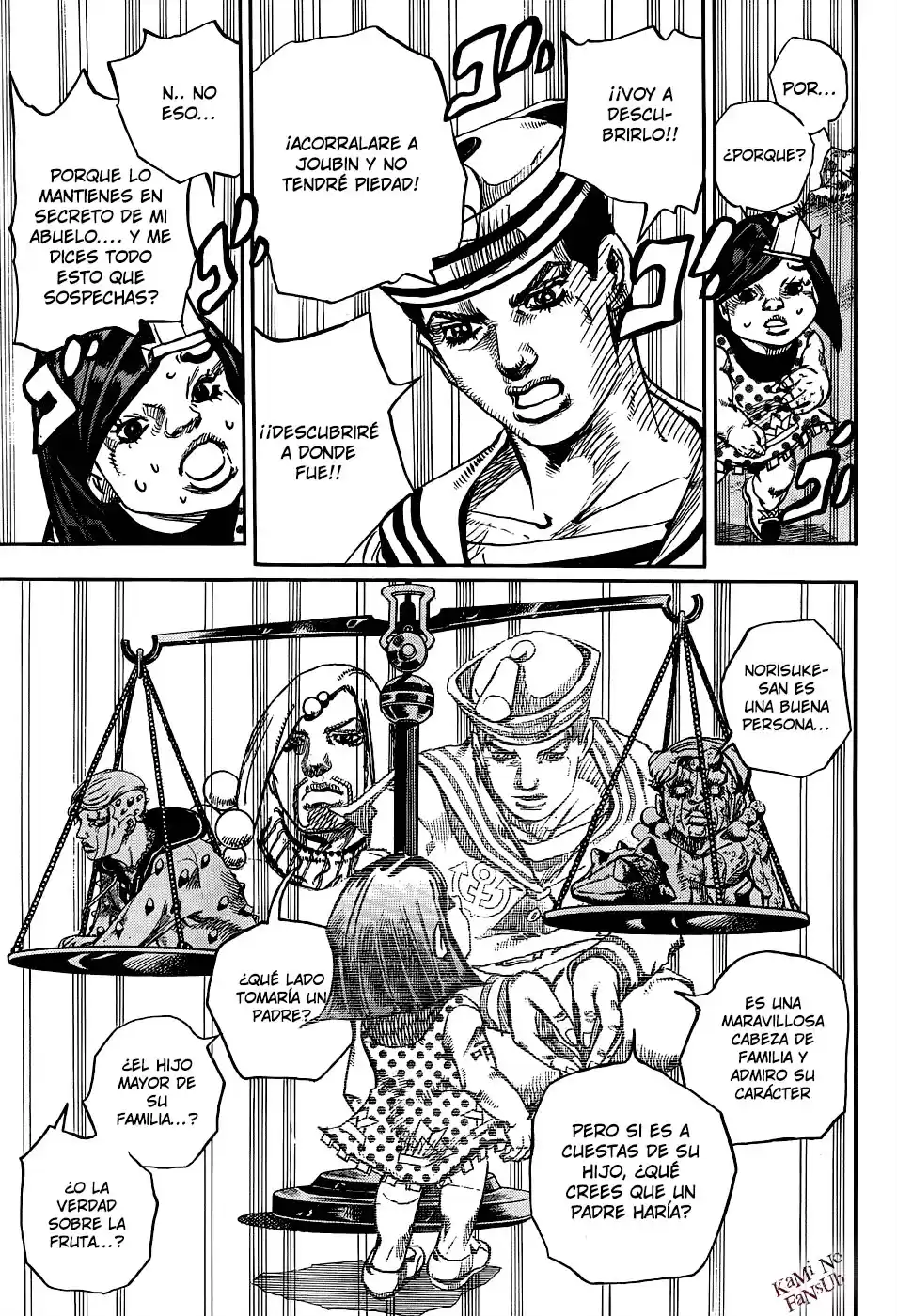 JoJo's Bizarre Adventure Parte 8: JoJolion Capitulo 34: Todos los Días son Vacaciones de Verano, Parte 1 página 18