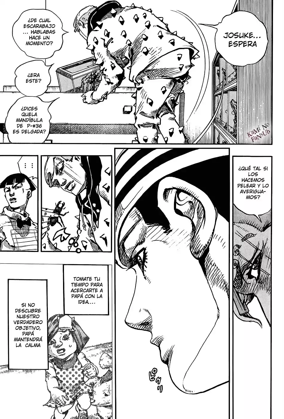 JoJo's Bizarre Adventure Parte 8: JoJolion Capitulo 34: Todos los Días son Vacaciones de Verano, Parte 1 página 31