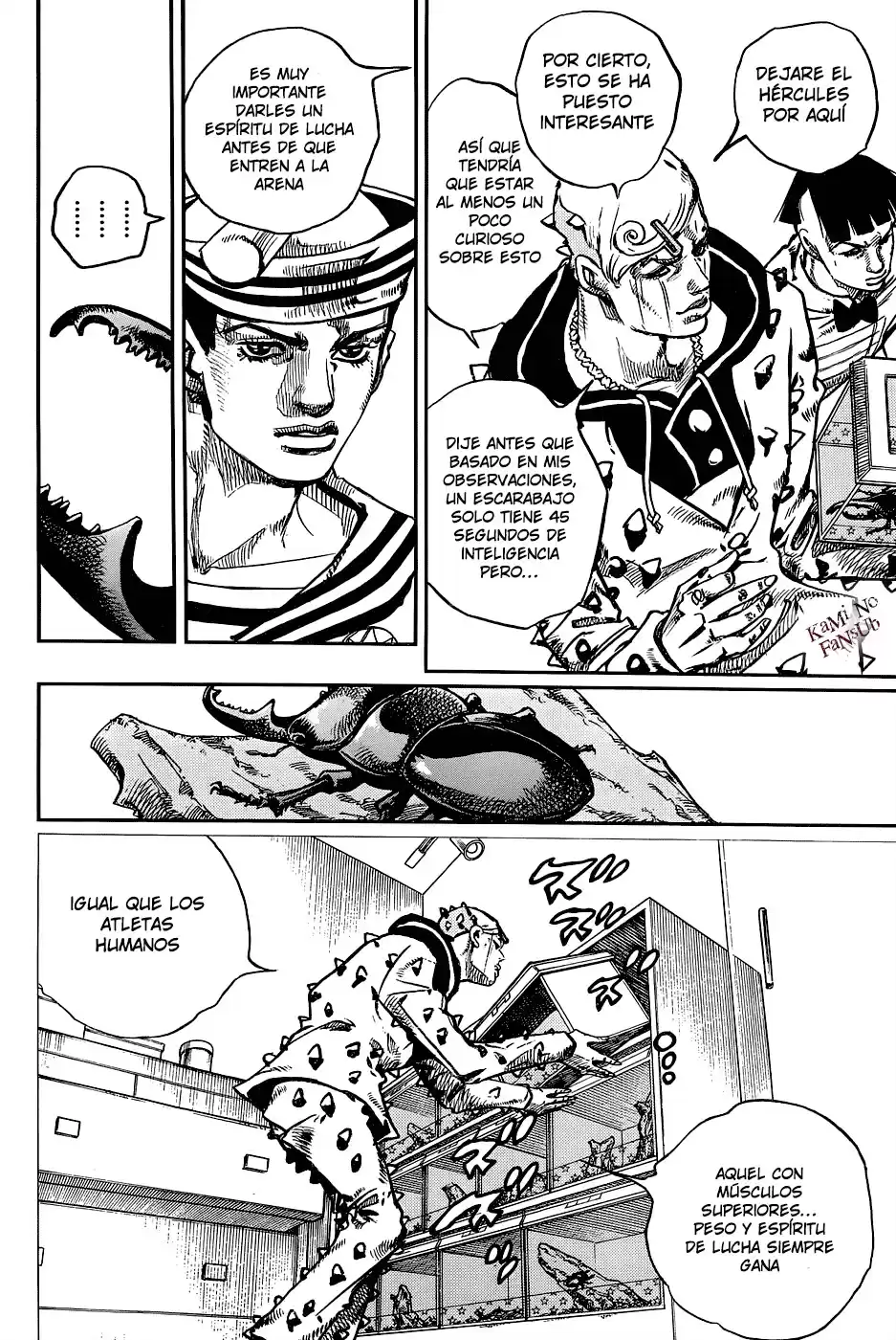 JoJo's Bizarre Adventure Parte 8: JoJolion Capitulo 34: Todos los Días son Vacaciones de Verano, Parte 1 página 38