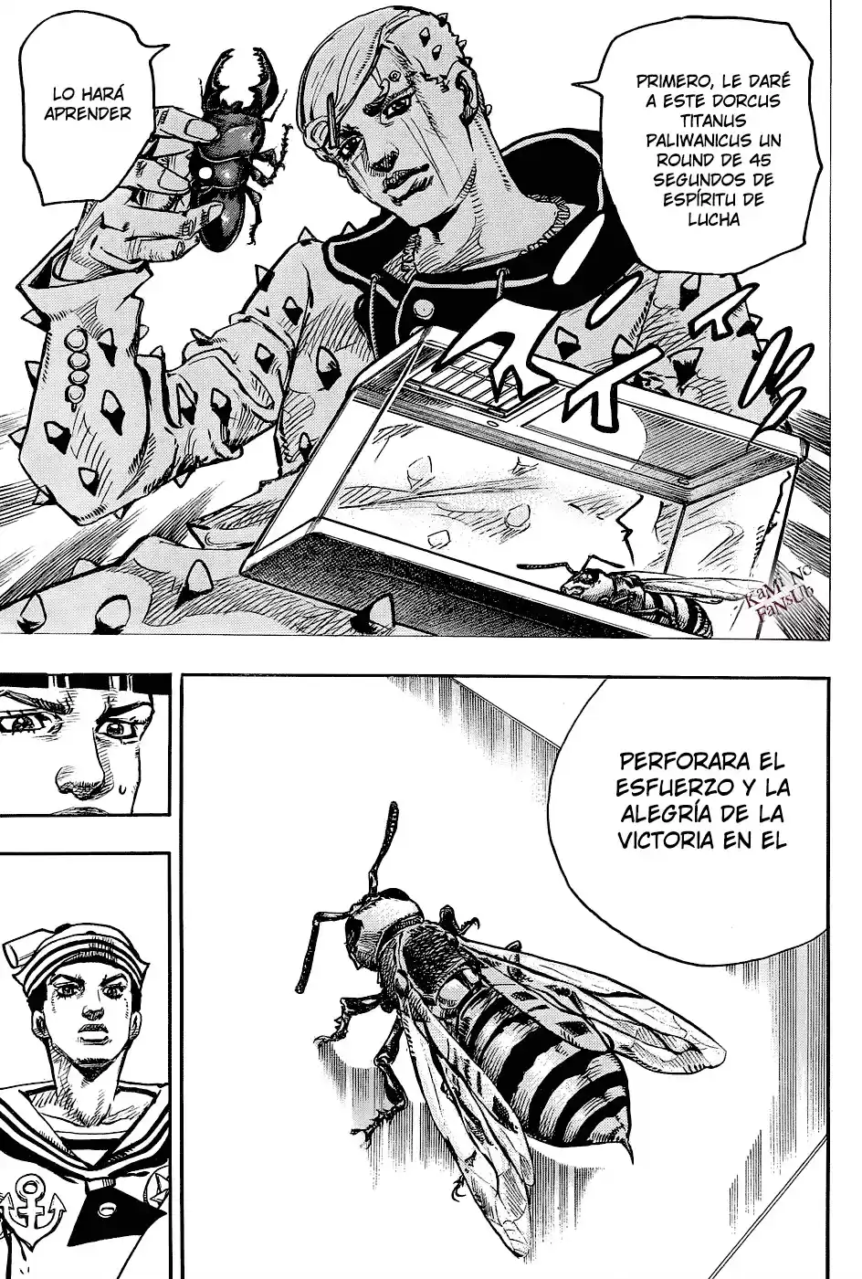 JoJo's Bizarre Adventure Parte 8: JoJolion Capitulo 34: Todos los Días son Vacaciones de Verano, Parte 1 página 39