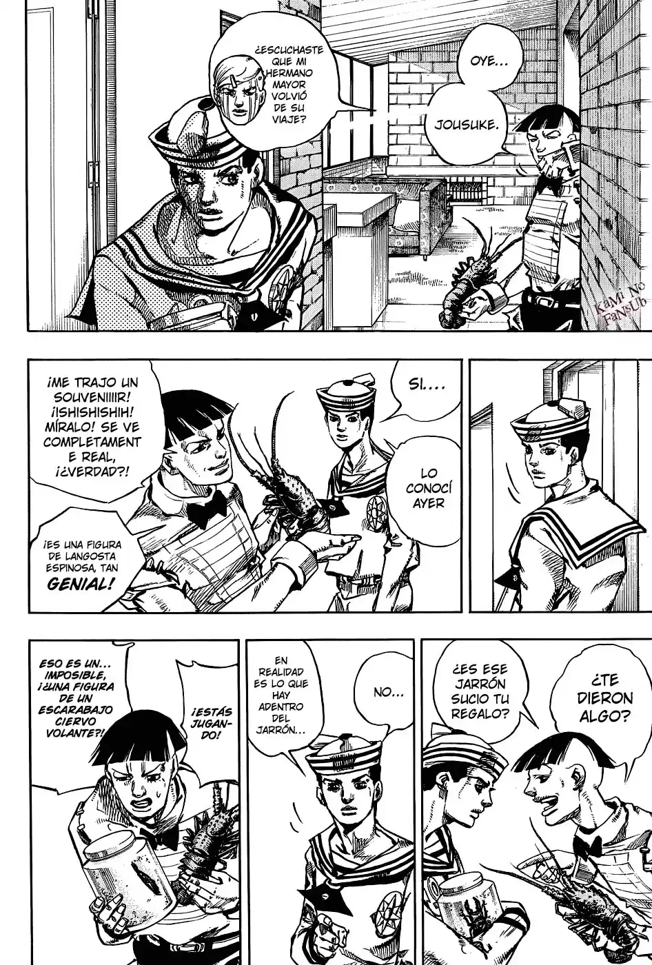 JoJo's Bizarre Adventure Parte 8: JoJolion Capitulo 34: Todos los Días son Vacaciones de Verano, Parte 1 página 4