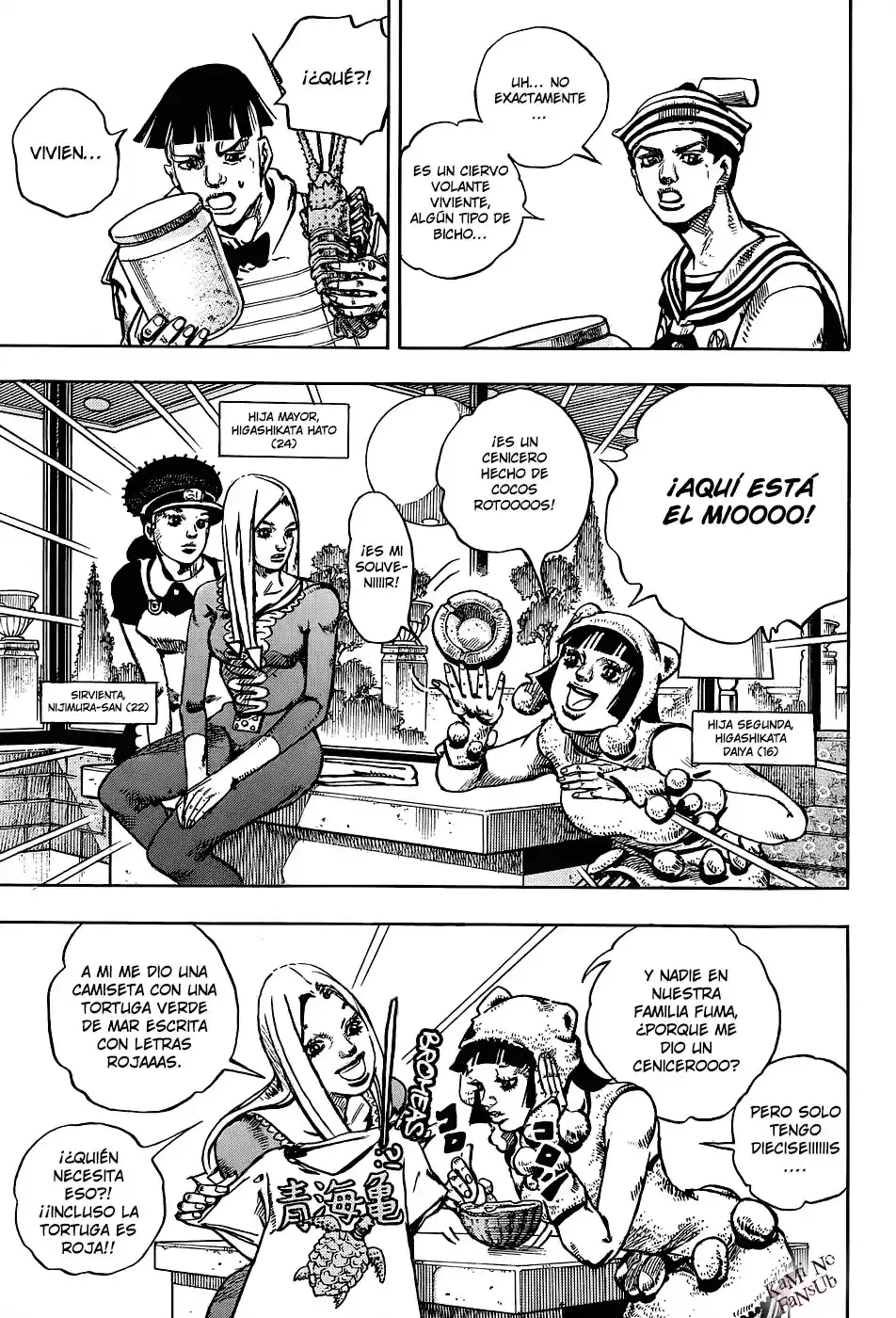 JoJo's Bizarre Adventure Parte 8: JoJolion Capitulo 34: Todos los Días son Vacaciones de Verano, Parte 1 página 5