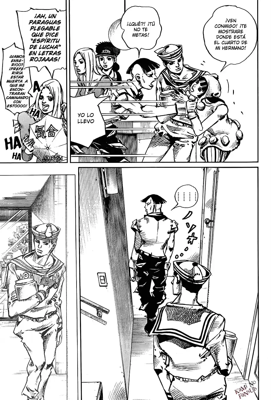 JoJo's Bizarre Adventure Parte 8: JoJolion Capitulo 34: Todos los Días son Vacaciones de Verano, Parte 1 página 7