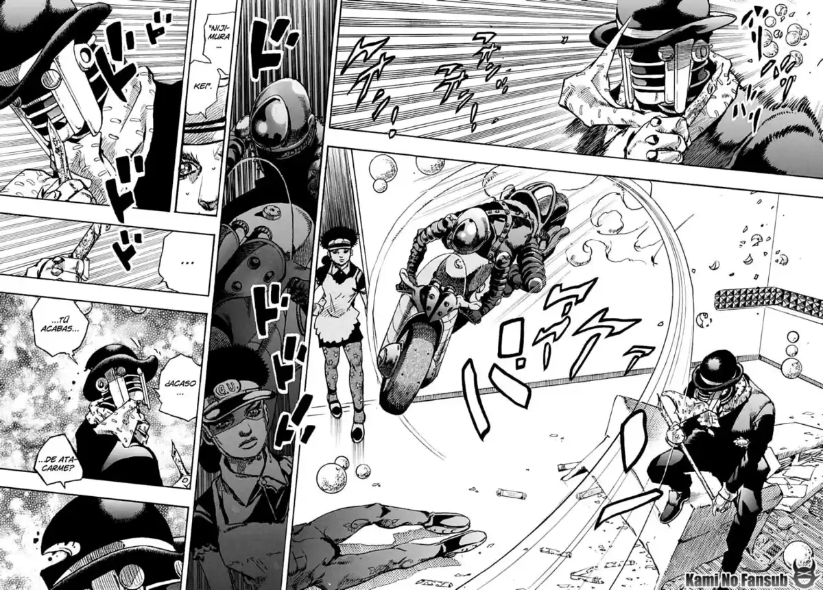 JoJo's Bizarre Adventure Parte 8: JoJolion Capitulo 103: The Wonder of You, Parte 20 página 35