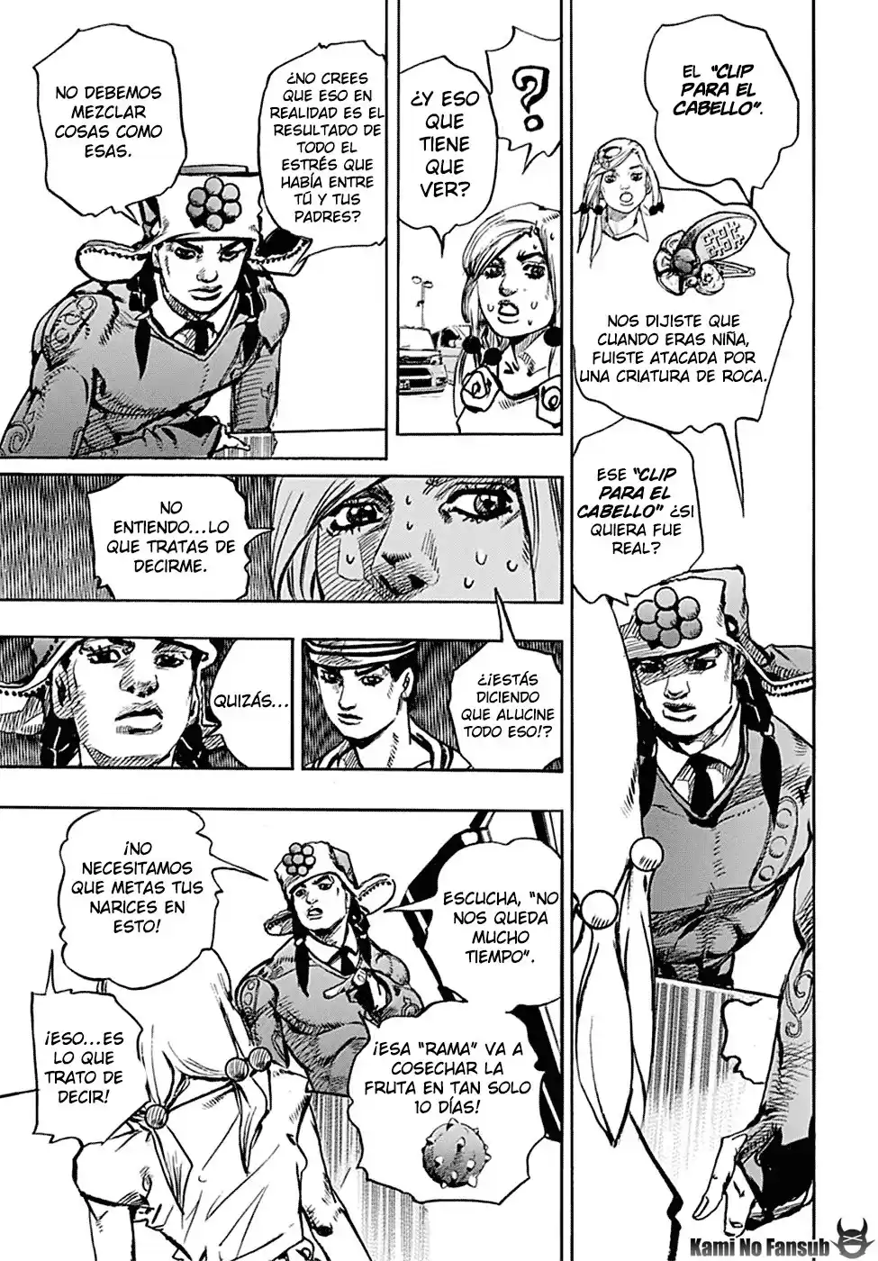 JoJo's Bizarre Adventure Parte 8: JoJolion Capitulo 83: La Nueva Locacaca página 10