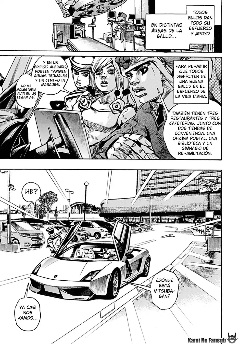 JoJo's Bizarre Adventure Parte 8: JoJolion Capitulo 83: La Nueva Locacaca página 4