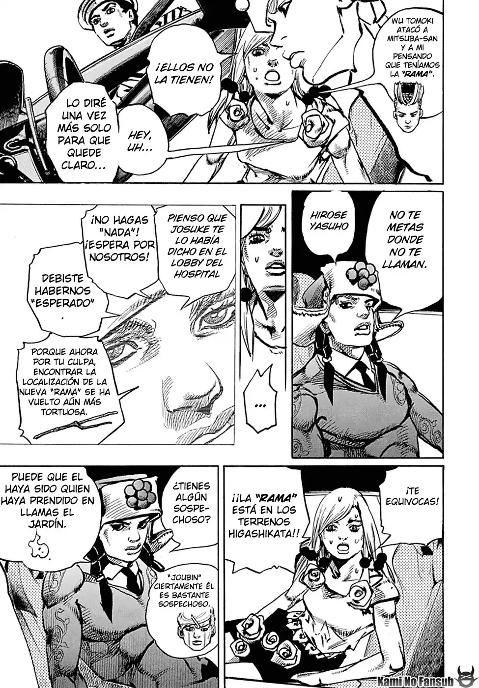 JoJo's Bizarre Adventure Parte 8: JoJolion Capitulo 83: La Nueva Locacaca página 8