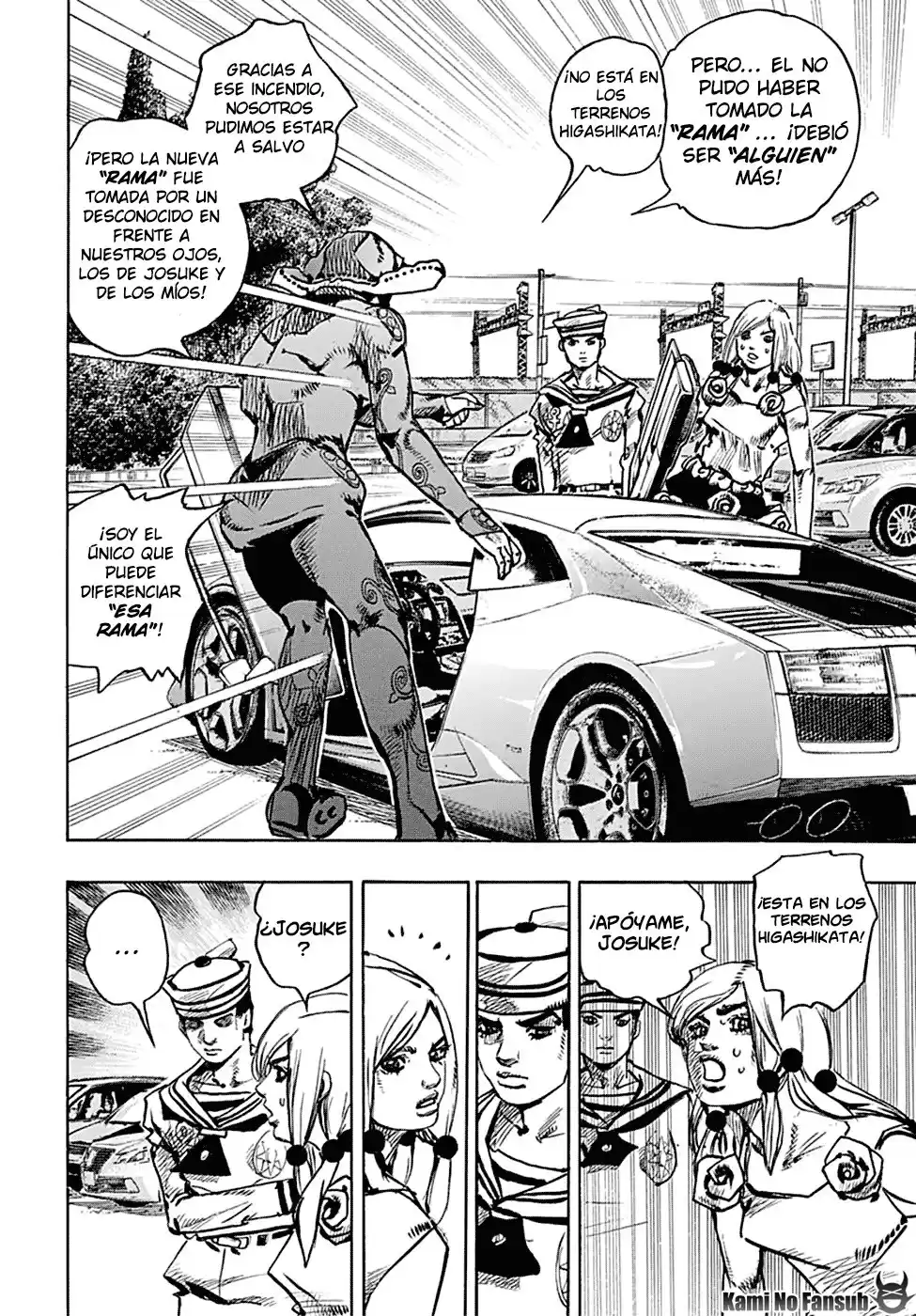 JoJo's Bizarre Adventure Parte 8: JoJolion Capitulo 83: La Nueva Locacaca página 9