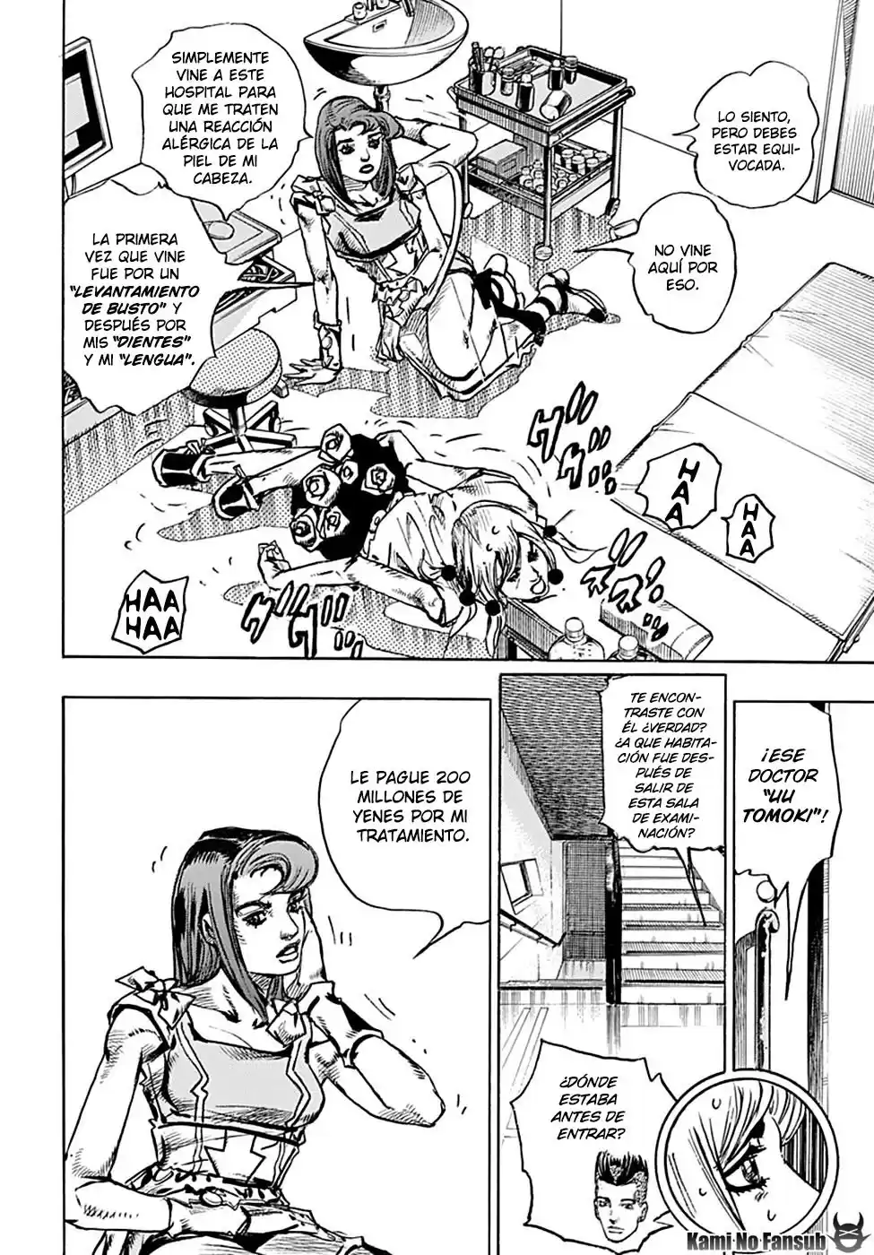 JoJo's Bizarre Adventure Parte 8: JoJolion Capitulo 79: Doctor Wu y Awaking 3 Leaves, Parte 1 página 11