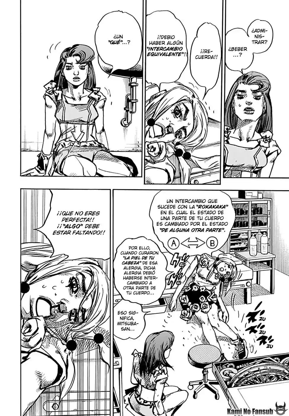 JoJo's Bizarre Adventure Parte 8: JoJolion Capitulo 79: Doctor Wu y Awaking 3 Leaves, Parte 1 página 13