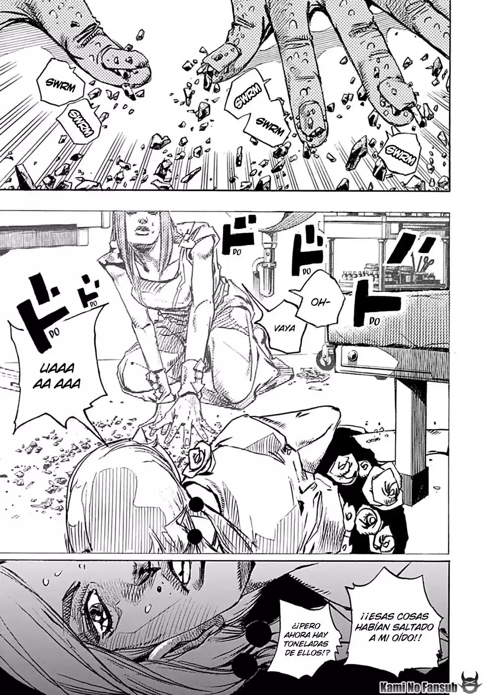 JoJo's Bizarre Adventure Parte 8: JoJolion Capitulo 79: Doctor Wu y Awaking 3 Leaves, Parte 1 página 18