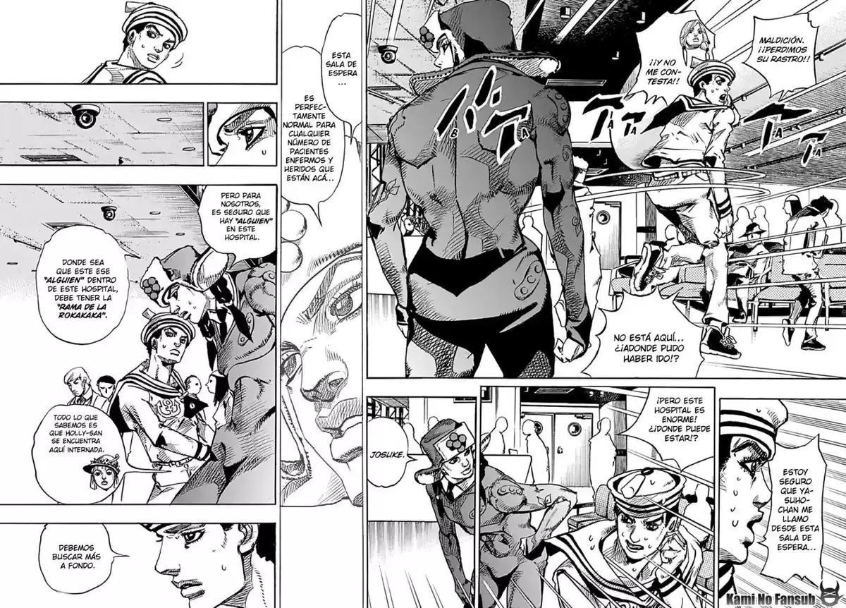 JoJo's Bizarre Adventure Parte 8: JoJolion Capitulo 79: Doctor Wu y Awaking 3 Leaves, Parte 1 página 4