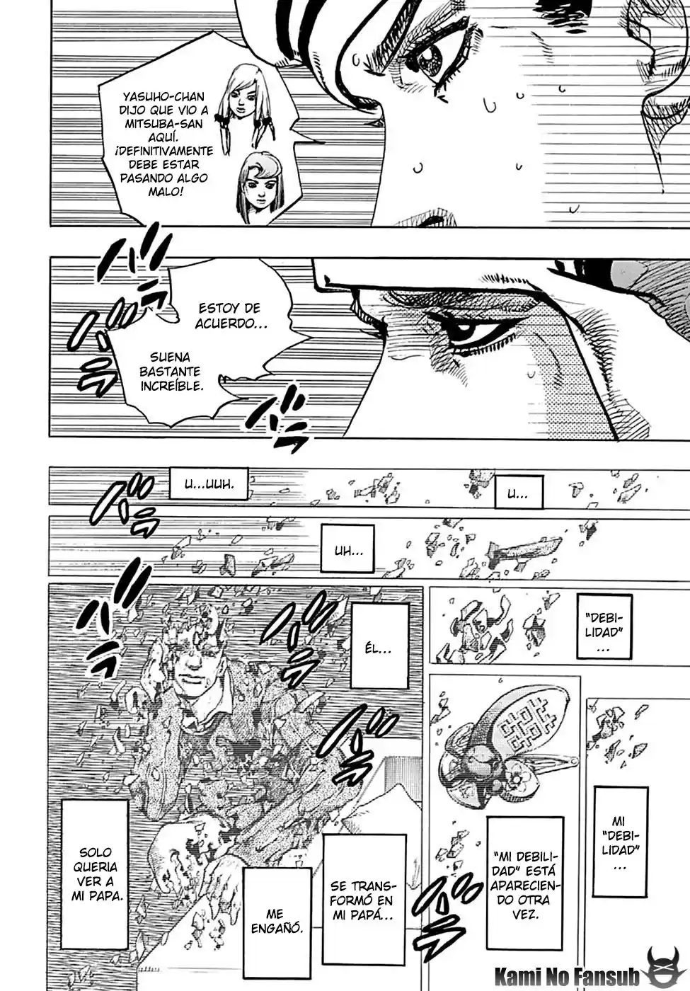 JoJo's Bizarre Adventure Parte 8: JoJolion Capitulo 79: Doctor Wu y Awaking 3 Leaves, Parte 1 página 5