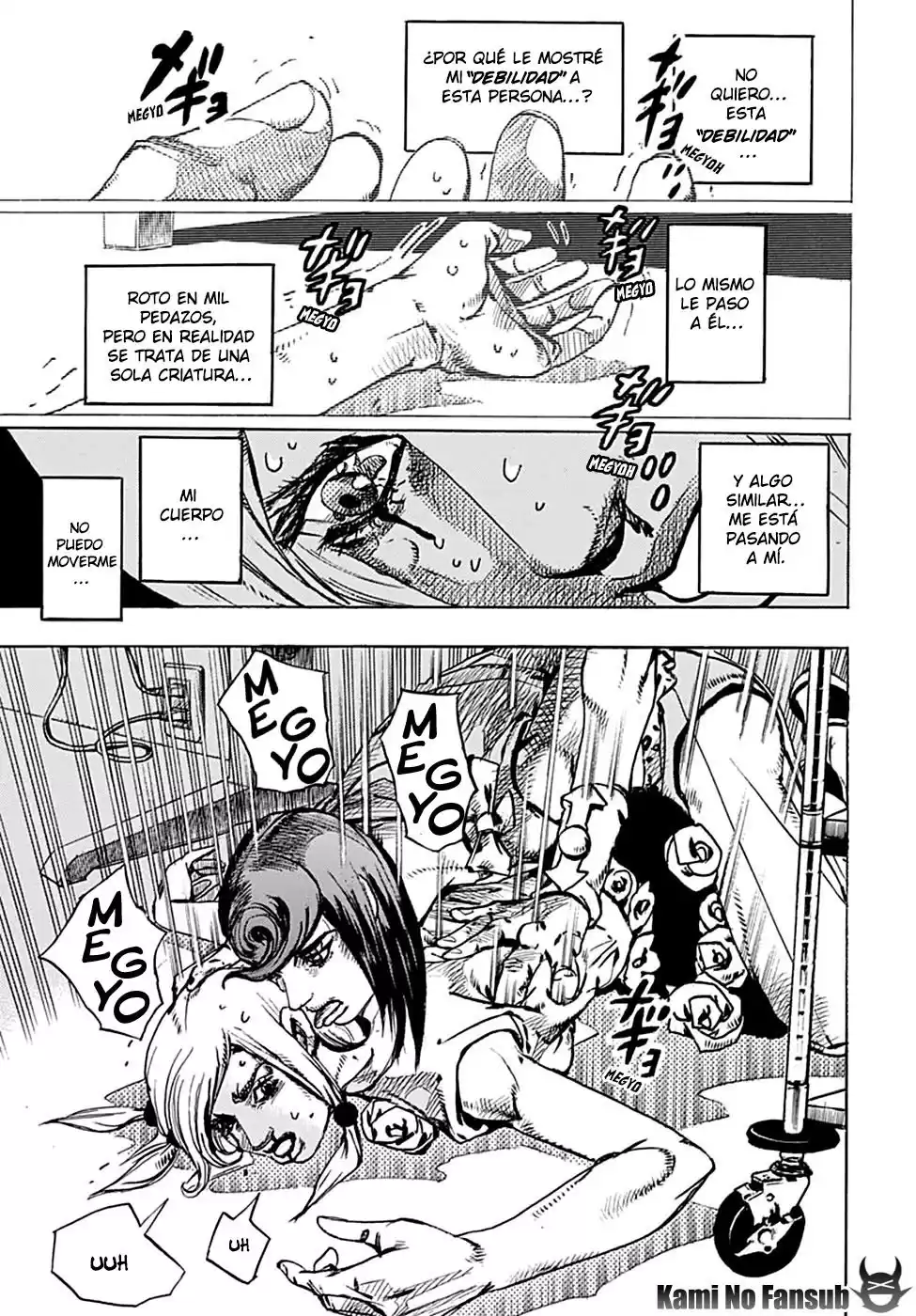 JoJo's Bizarre Adventure Parte 8: JoJolion Capitulo 79: Doctor Wu y Awaking 3 Leaves, Parte 1 página 6