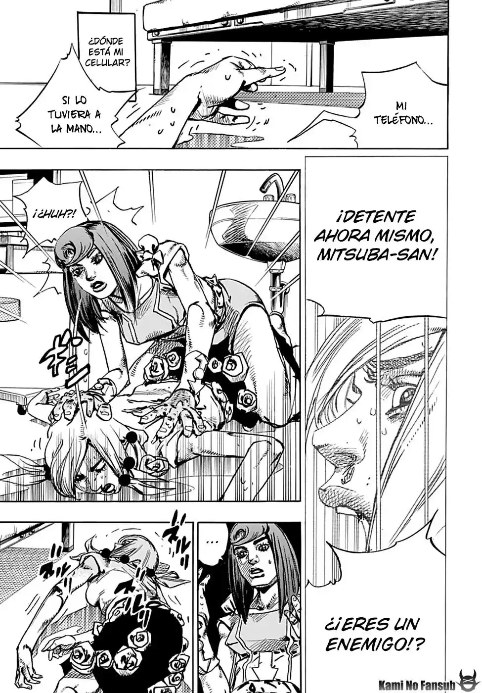 JoJo's Bizarre Adventure Parte 8: JoJolion Capitulo 79: Doctor Wu y Awaking 3 Leaves, Parte 1 página 8