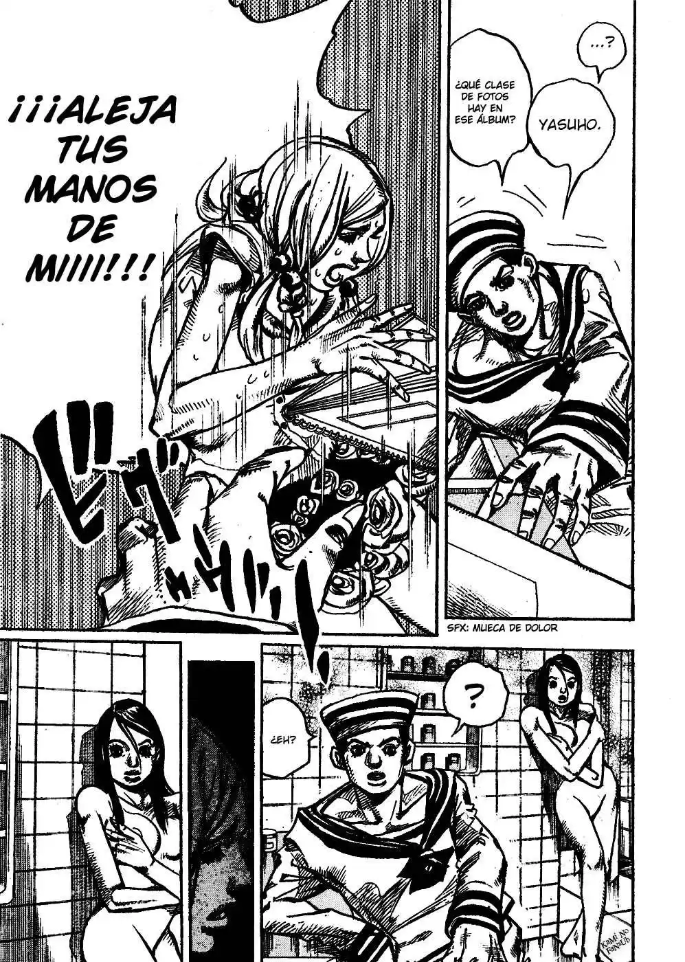 JoJo's Bizarre Adventure Parte 8: JoJolion Capitulo 3: Soft & Wet, Parte 2 página 21