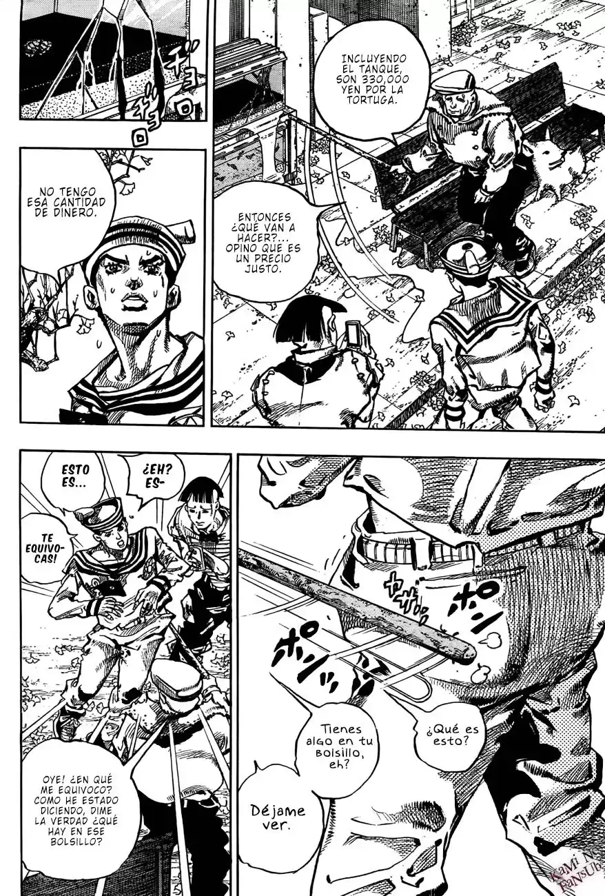 JoJo's Bizarre Adventure Parte 8: JoJolion Capitulo 19: "Shakedown Road", Parte 2 página 10