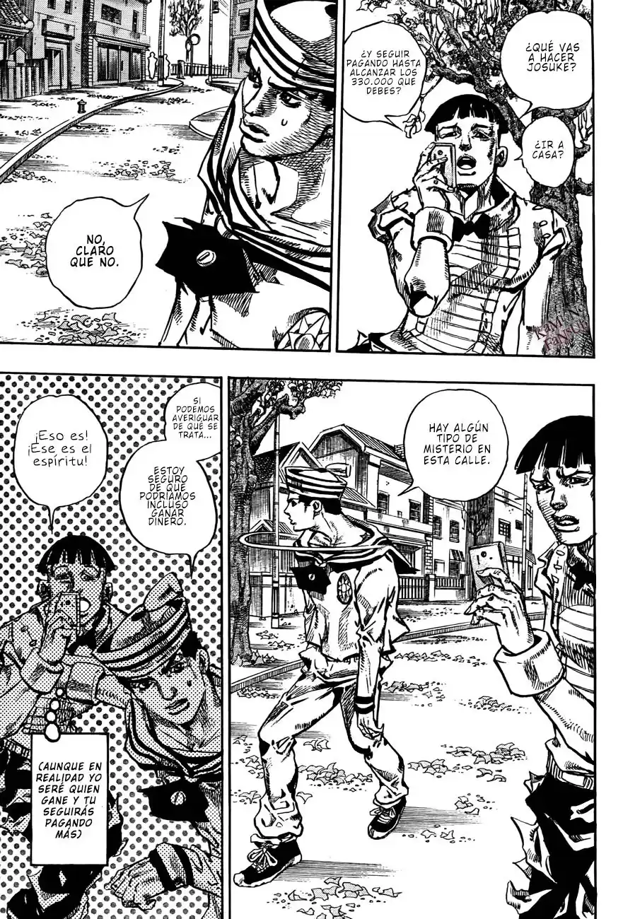 JoJo's Bizarre Adventure Parte 8: JoJolion Capitulo 19: "Shakedown Road", Parte 2 página 15