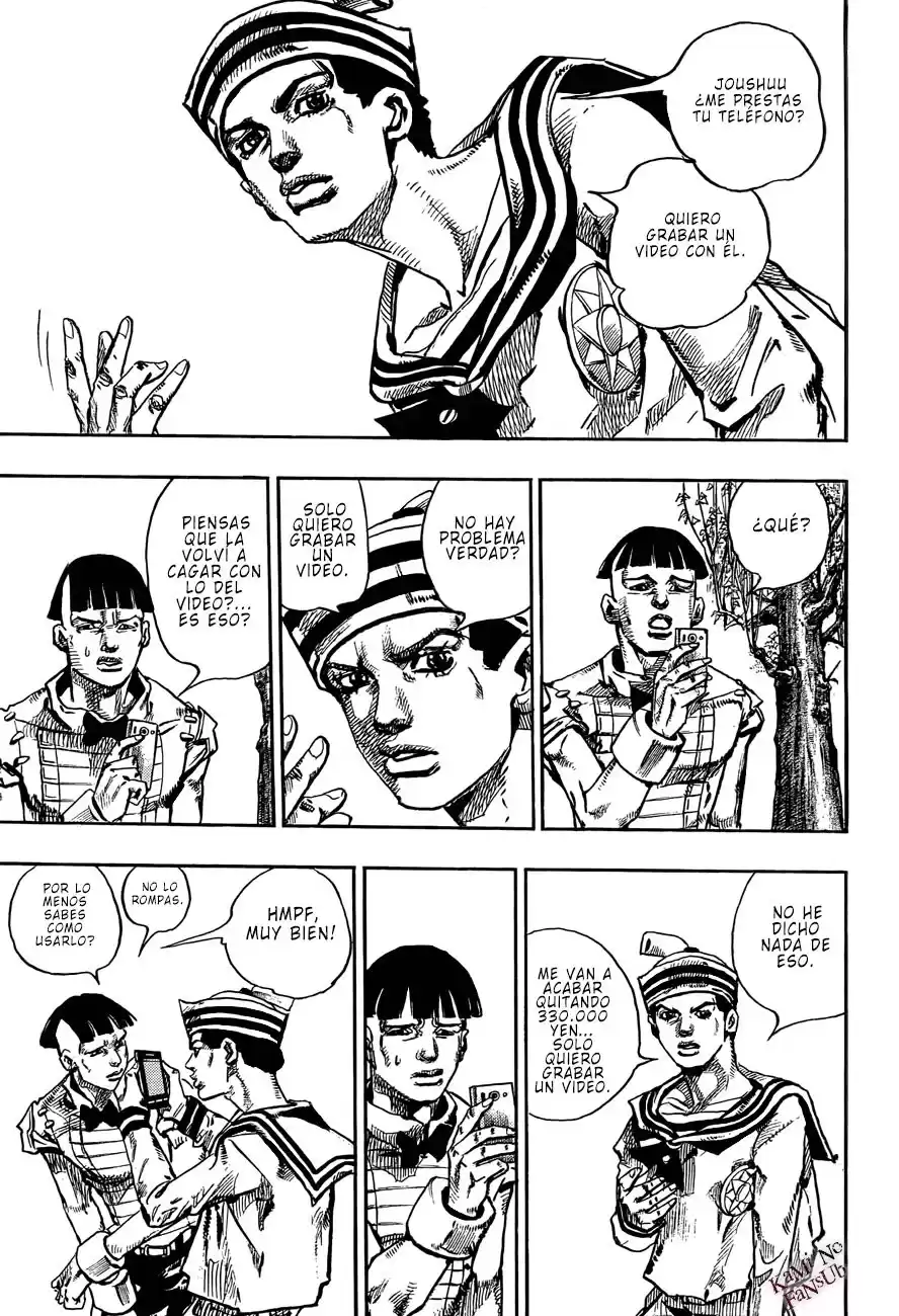 JoJo's Bizarre Adventure Parte 8: JoJolion Capitulo 19: "Shakedown Road", Parte 2 página 17