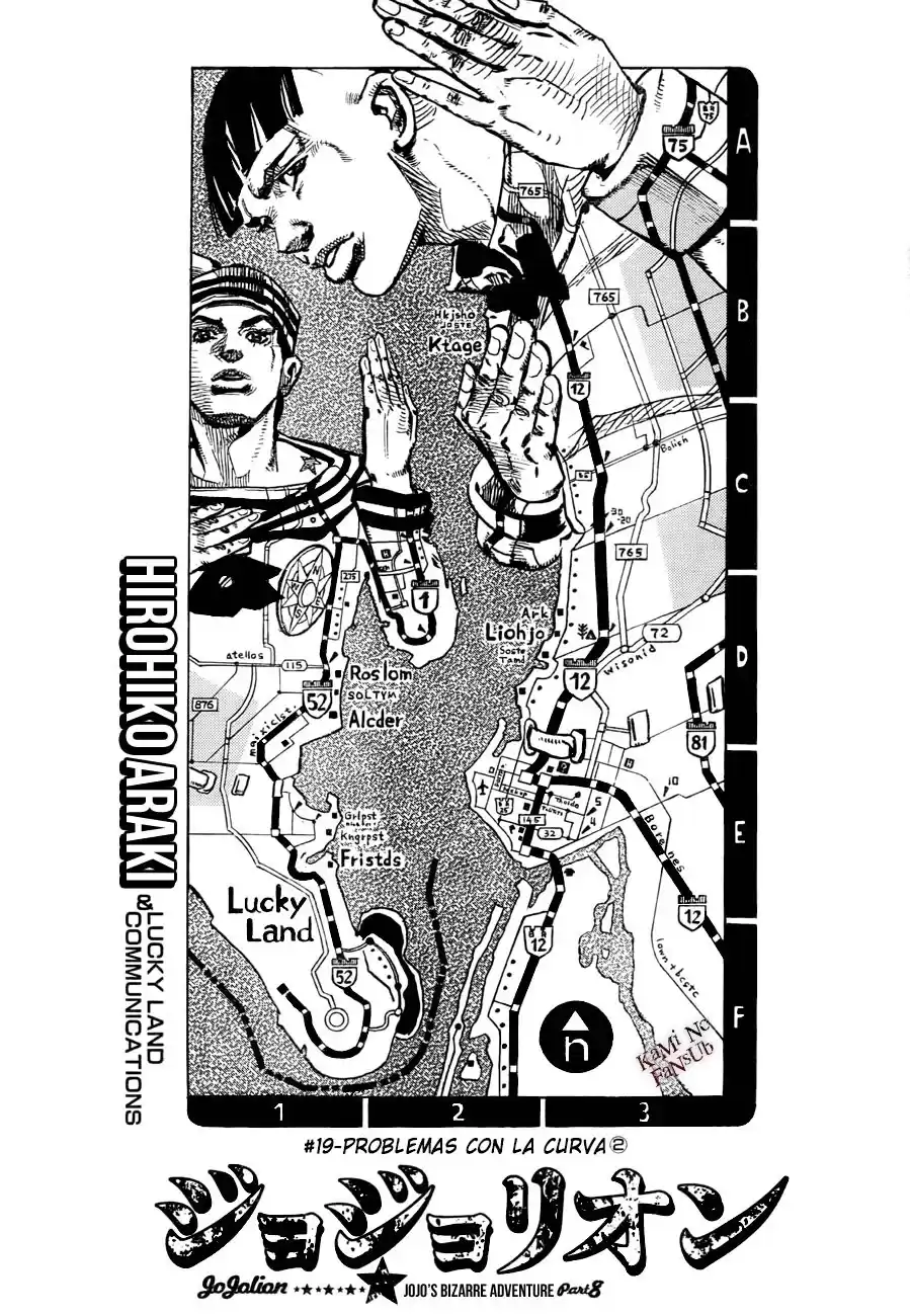 JoJo's Bizarre Adventure Parte 8: JoJolion Capitulo 19: "Shakedown Road", Parte 2 página 2