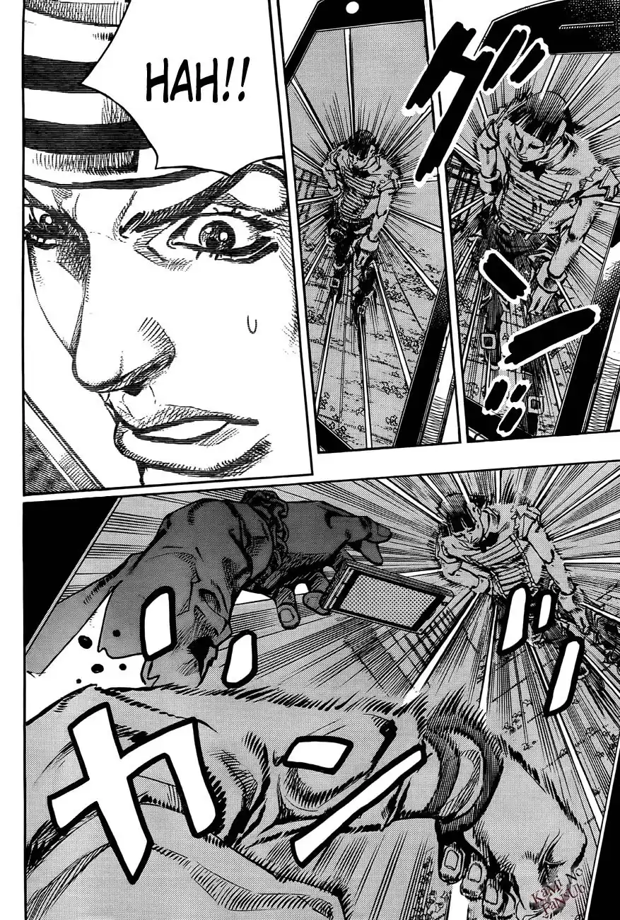 JoJo's Bizarre Adventure Parte 8: JoJolion Capitulo 19: "Shakedown Road", Parte 2 página 23