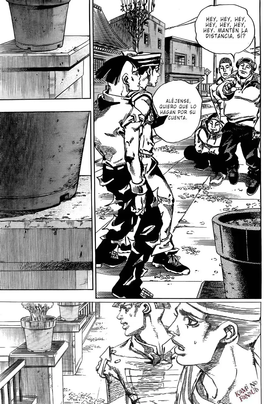 JoJo's Bizarre Adventure Parte 8: JoJolion Capitulo 19: "Shakedown Road", Parte 2 página 28