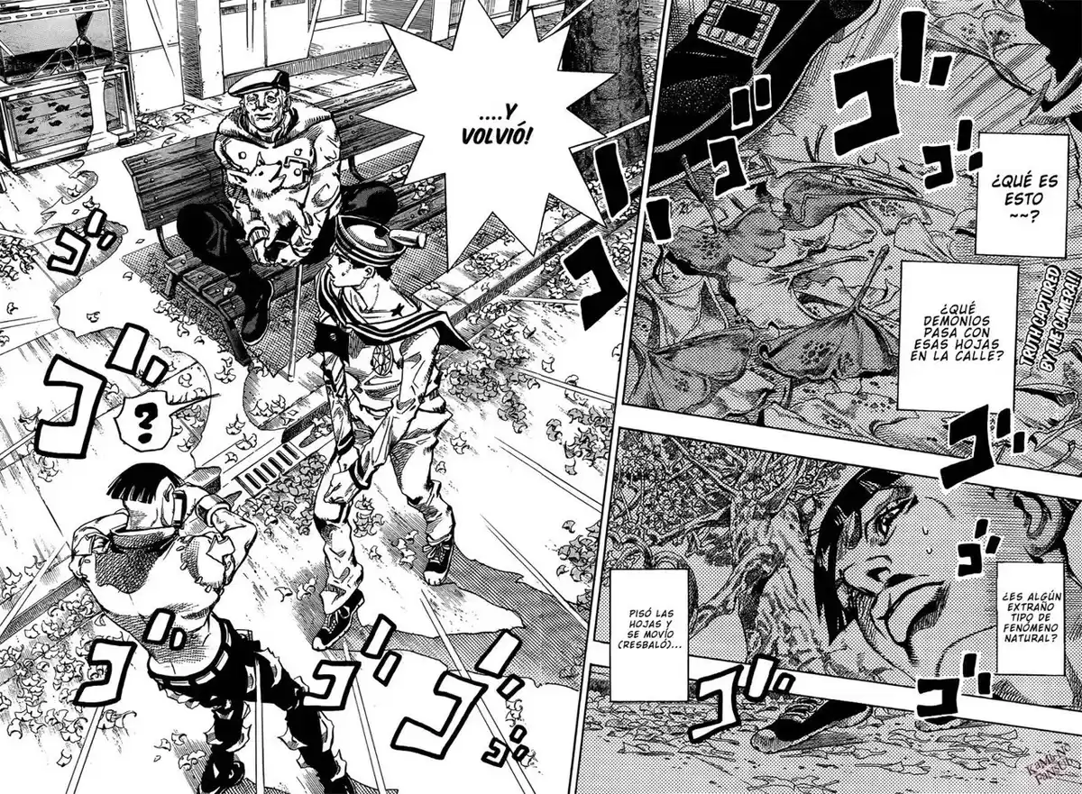 JoJo's Bizarre Adventure Parte 8: JoJolion Capitulo 19: "Shakedown Road", Parte 2 página 3