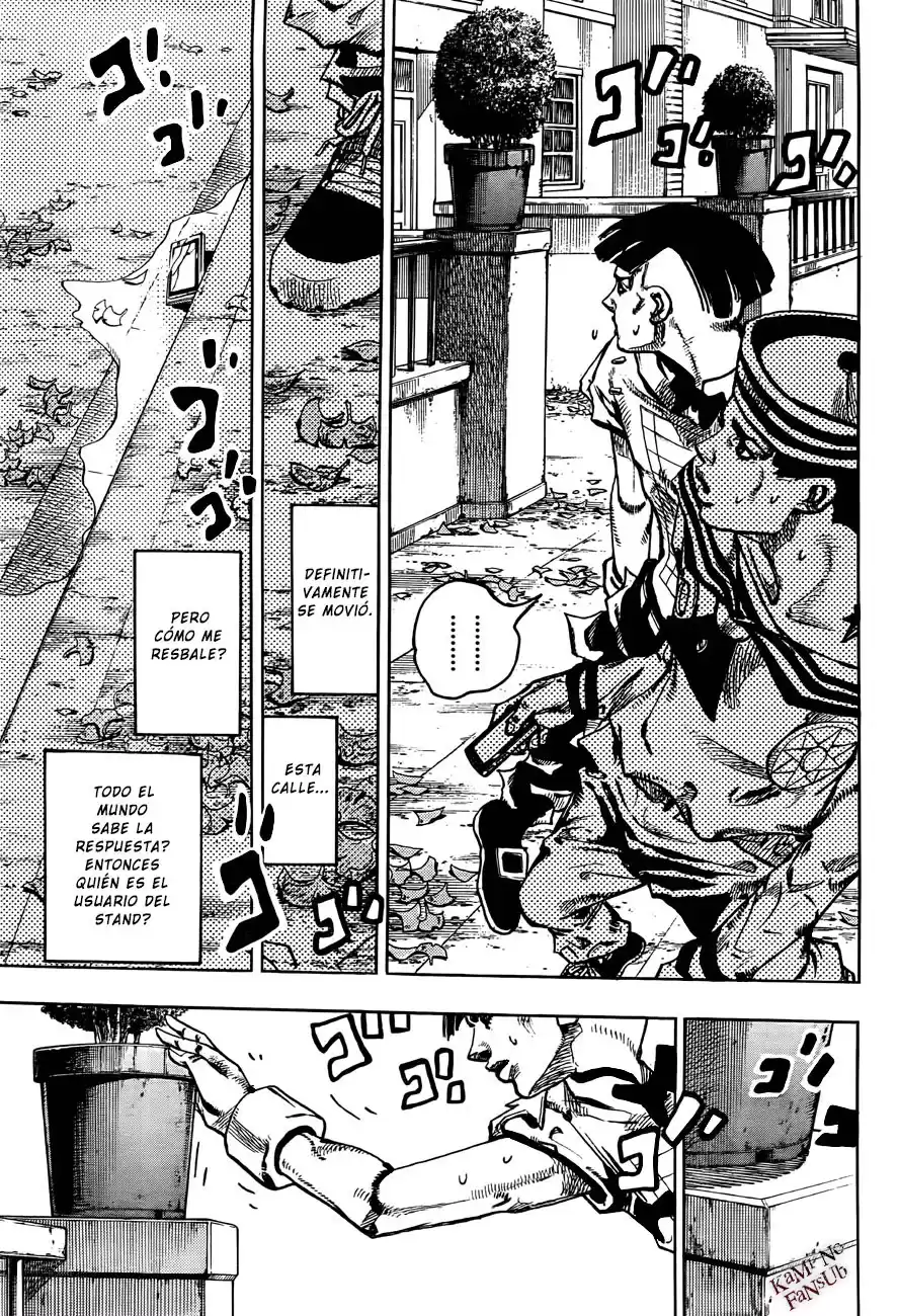 JoJo's Bizarre Adventure Parte 8: JoJolion Capitulo 19: "Shakedown Road", Parte 2 página 30