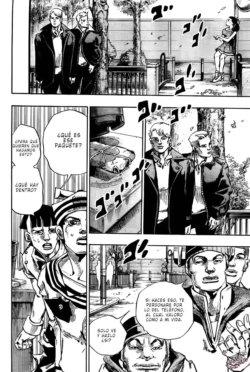 JoJo's Bizarre Adventure Parte 8: JoJolion Capitulo 19: "Shakedown Road", Parte 2 página 32