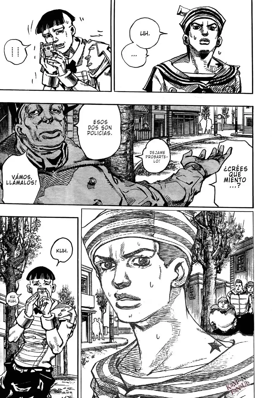 JoJo's Bizarre Adventure Parte 8: JoJolion Capitulo 19: "Shakedown Road", Parte 2 página 7