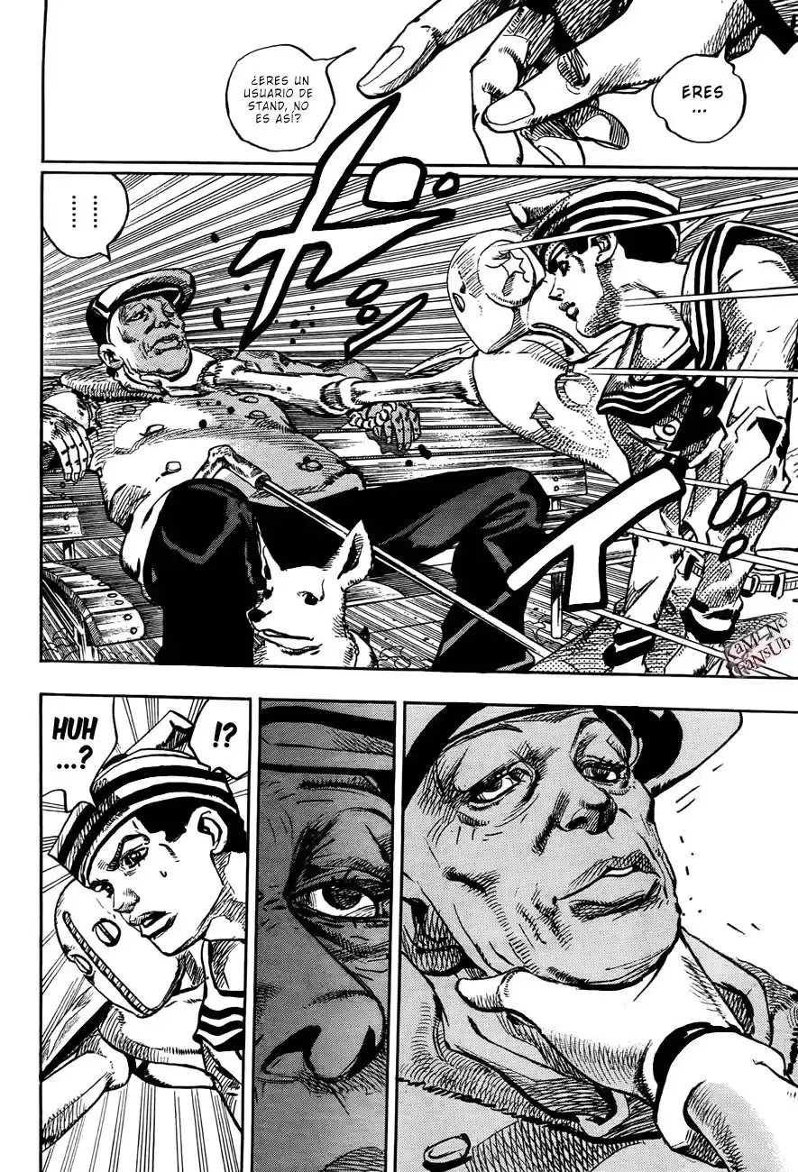 JoJo's Bizarre Adventure Parte 8: JoJolion Capitulo 19: "Shakedown Road", Parte 2 página 8